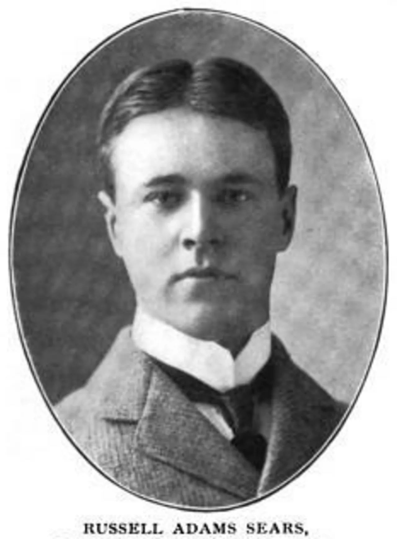 Portrait of Russell Adams Sears (1853–1932) – memorial page