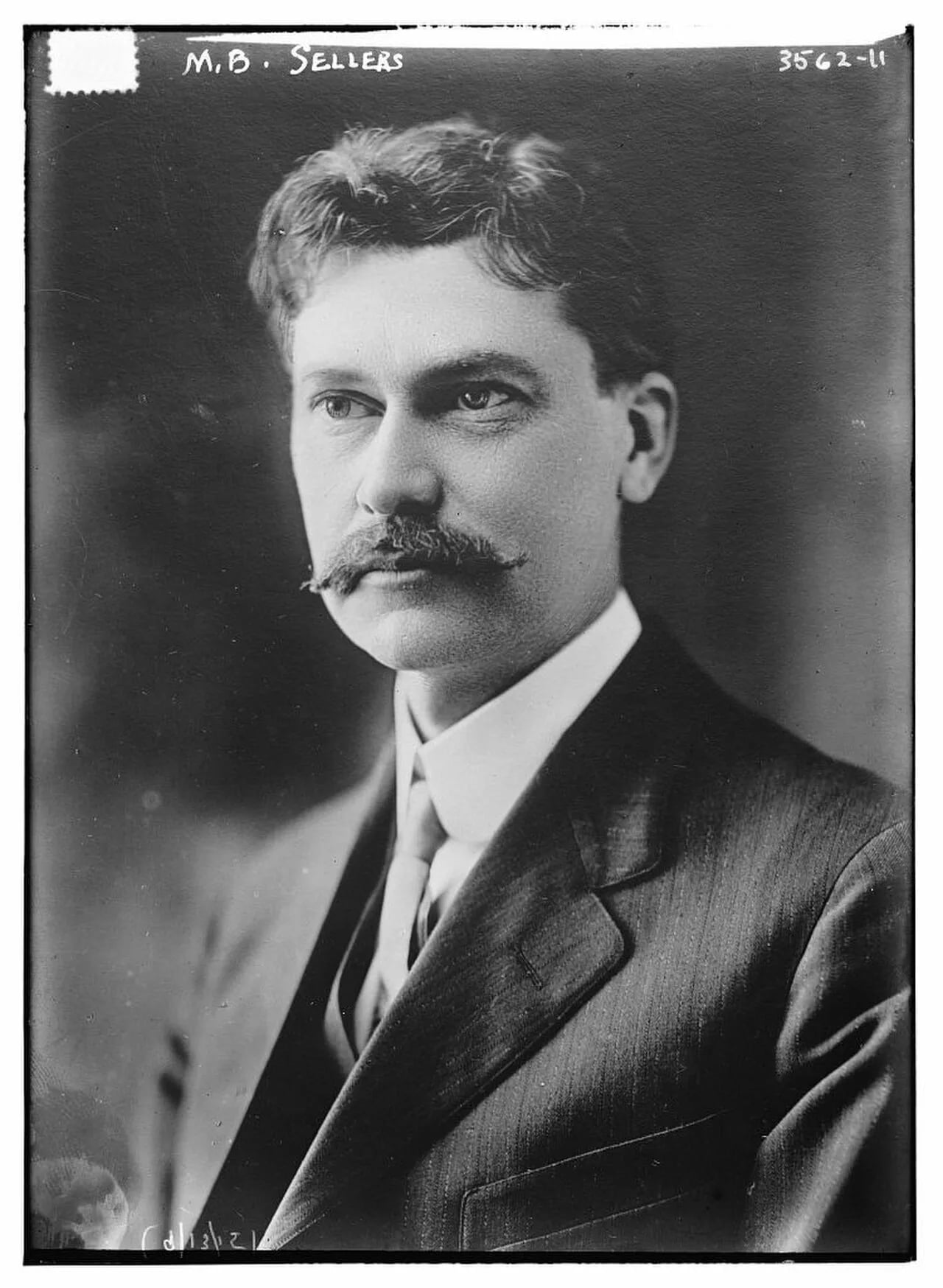 Porträt von Matthew Bacon Sellers II (1869–1932) – Gedenkseite