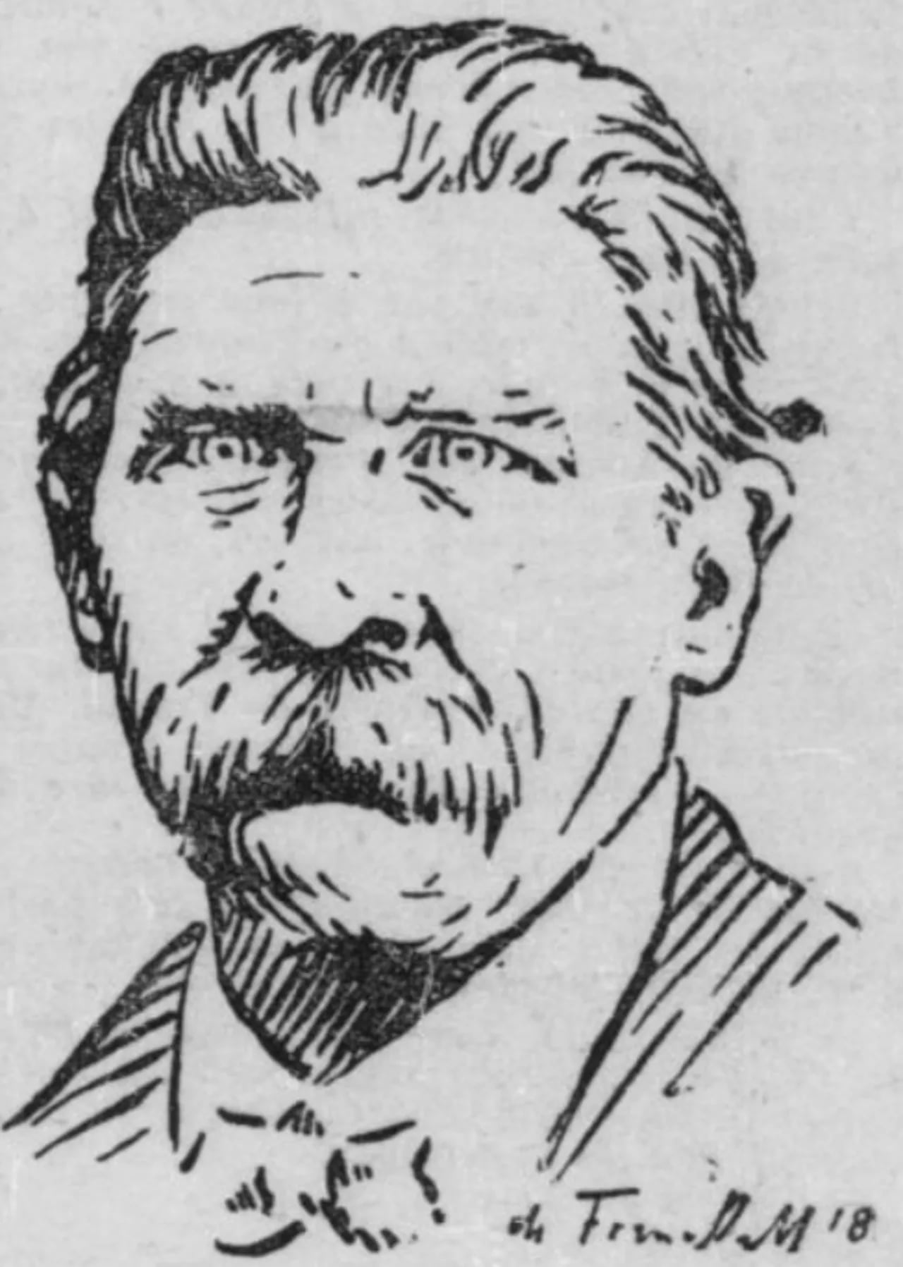 Portrait of Albert Bourderon (1858–1930) – memorial page