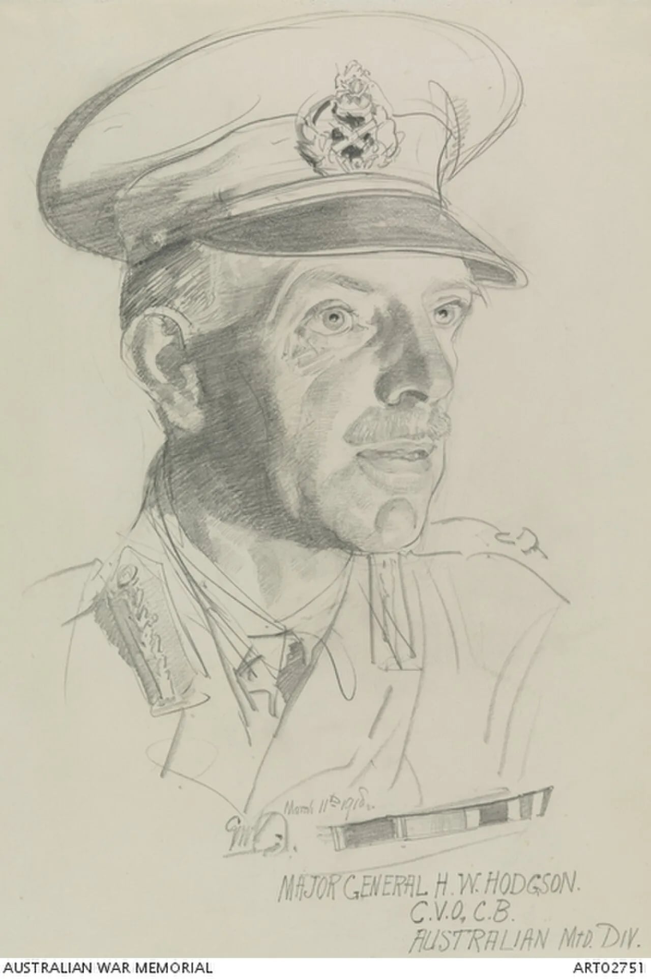 Portrait of Henry Hodgson (1868–1930) – memorial page