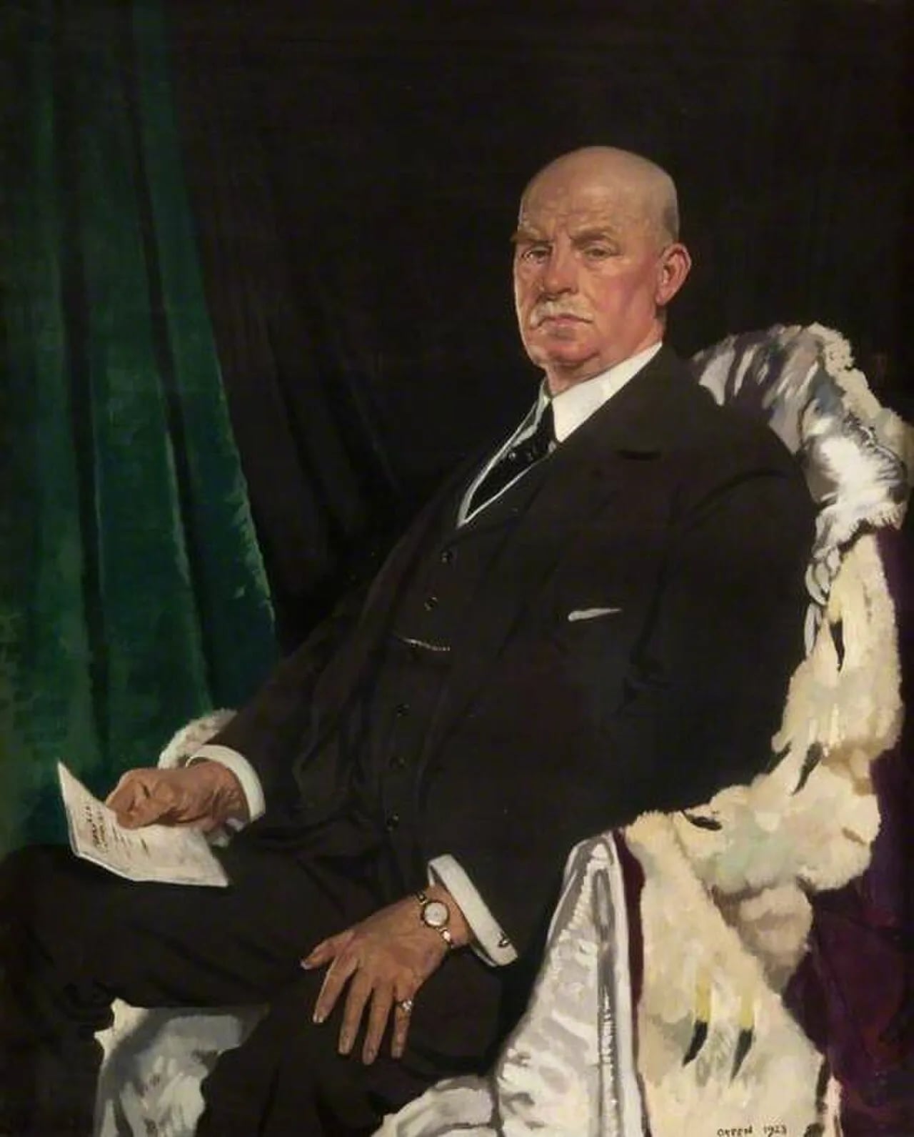 Portrait of Sir Thomas Paxton, 1st Baronet (1860–1930) – memorial page