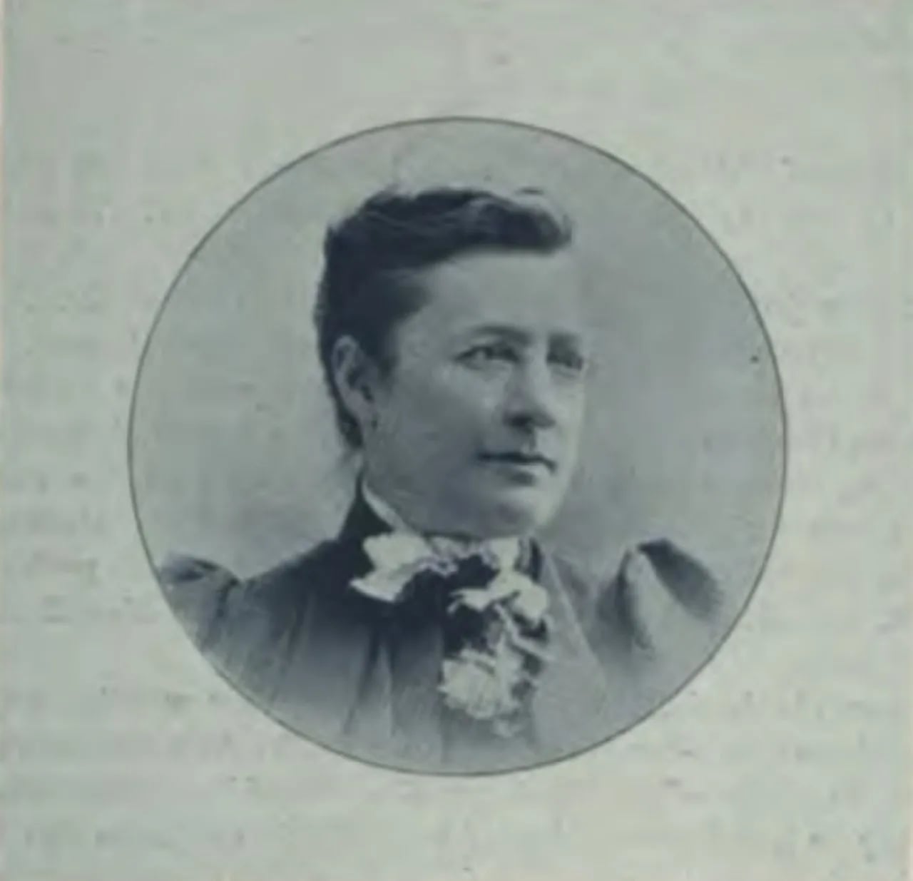 Porträt von Lucy Wanzer (1841–1930) – Gedenkseite