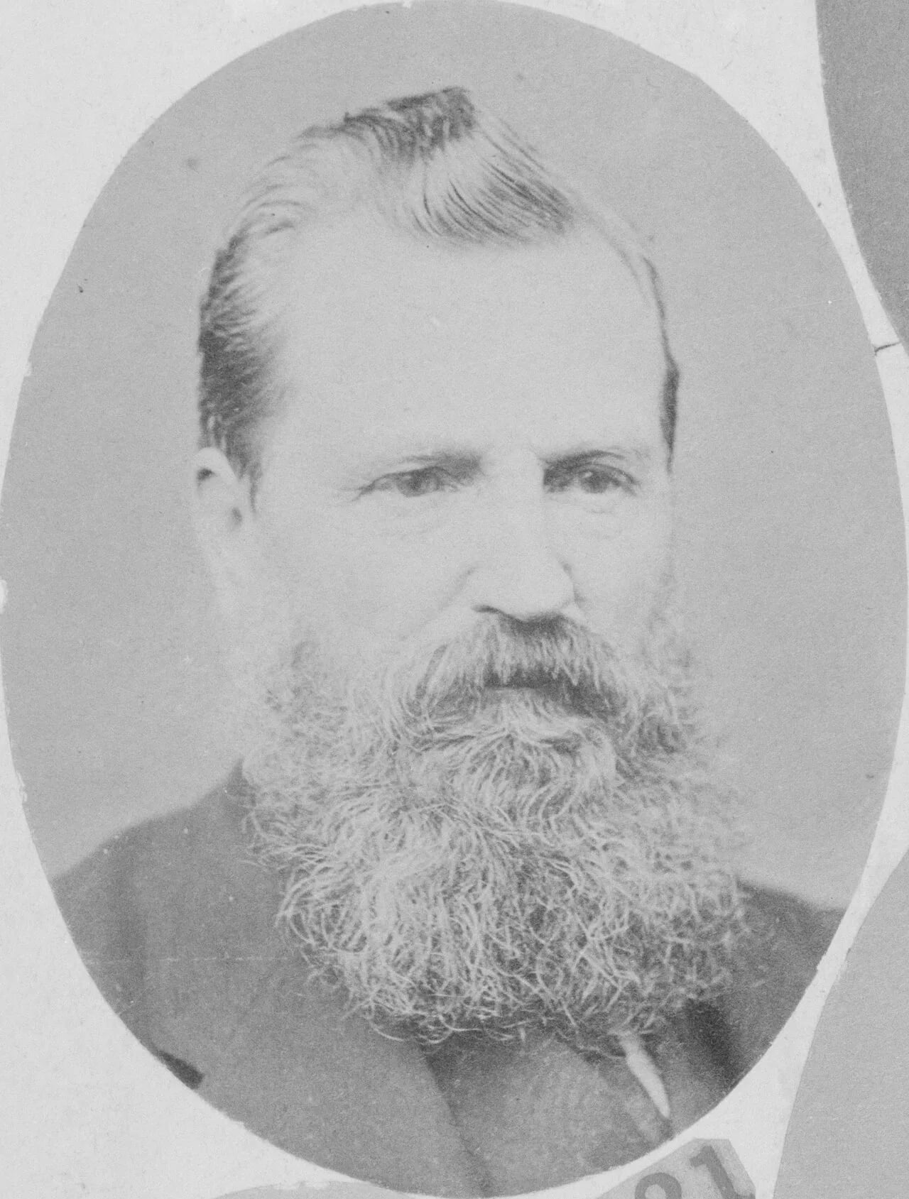 Portrait of Matthew Holmes (1817–1901) – memorial page