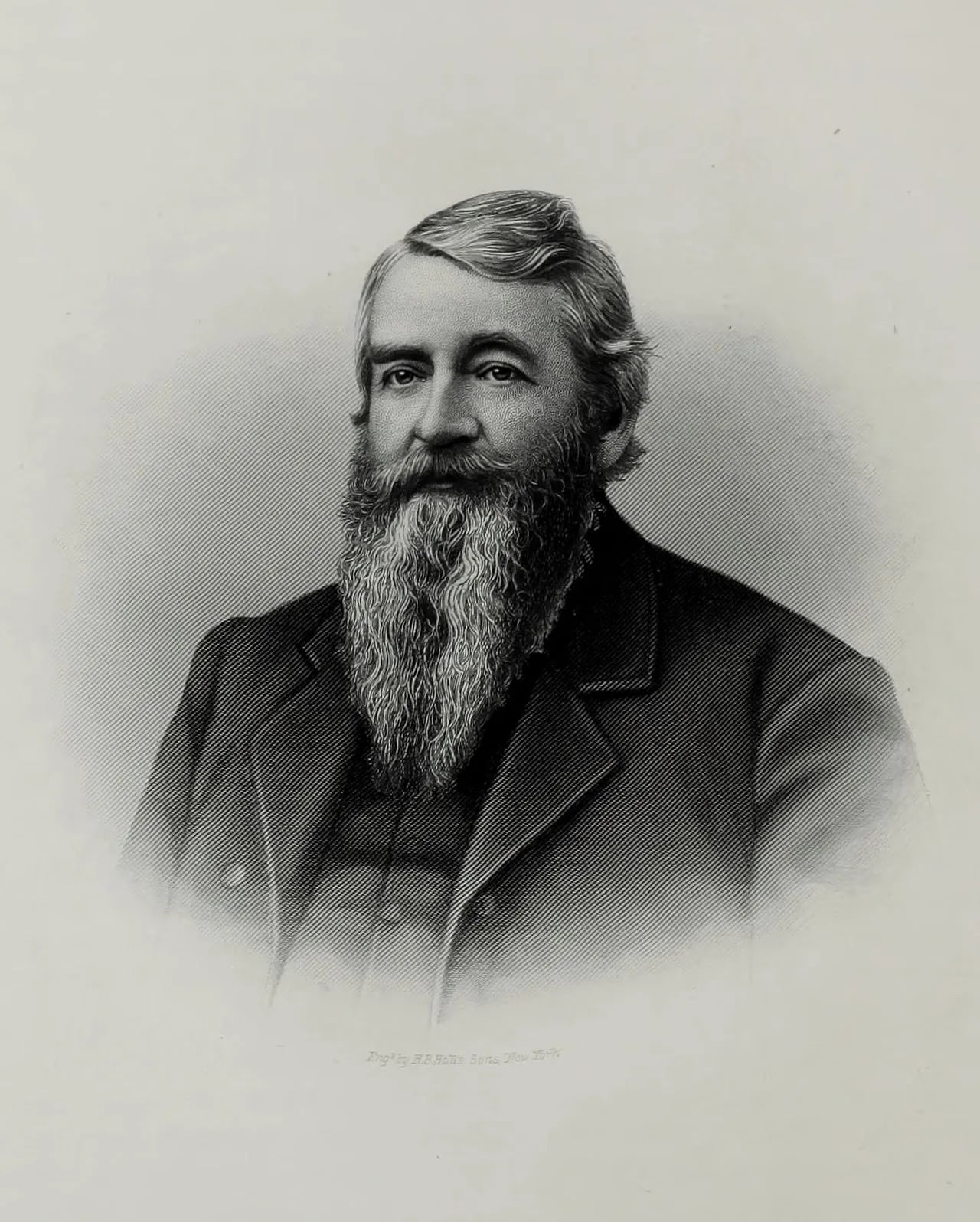 Portrait of Hugh Brooks Mills (1828–1901) – memorial page