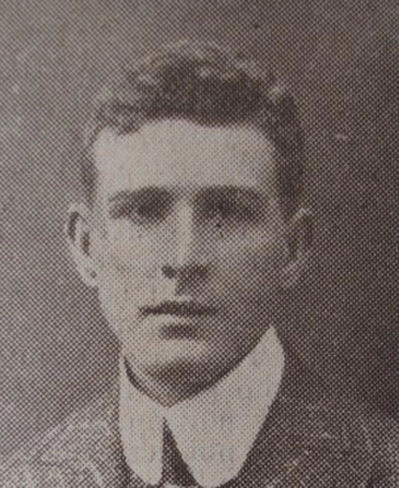 Porträt von Bob Strachan (1886–1927) – Gedenkseite