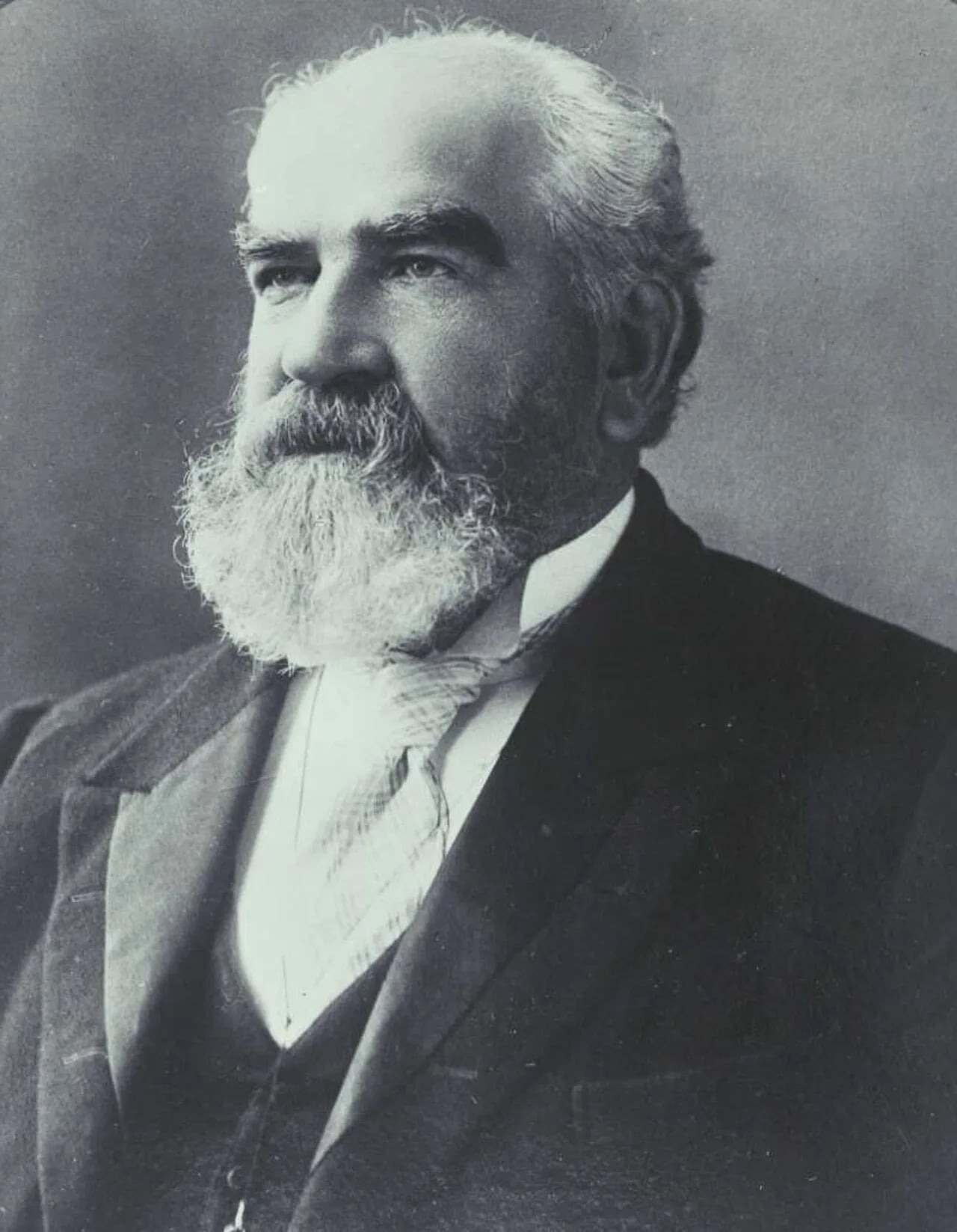 Porträt von Nicholas John Brown (1838–1903) – Gedenkseite
