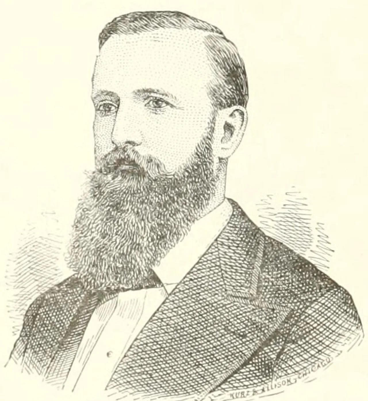 Portrait of John H. Knight (1836–1903) – memorial page