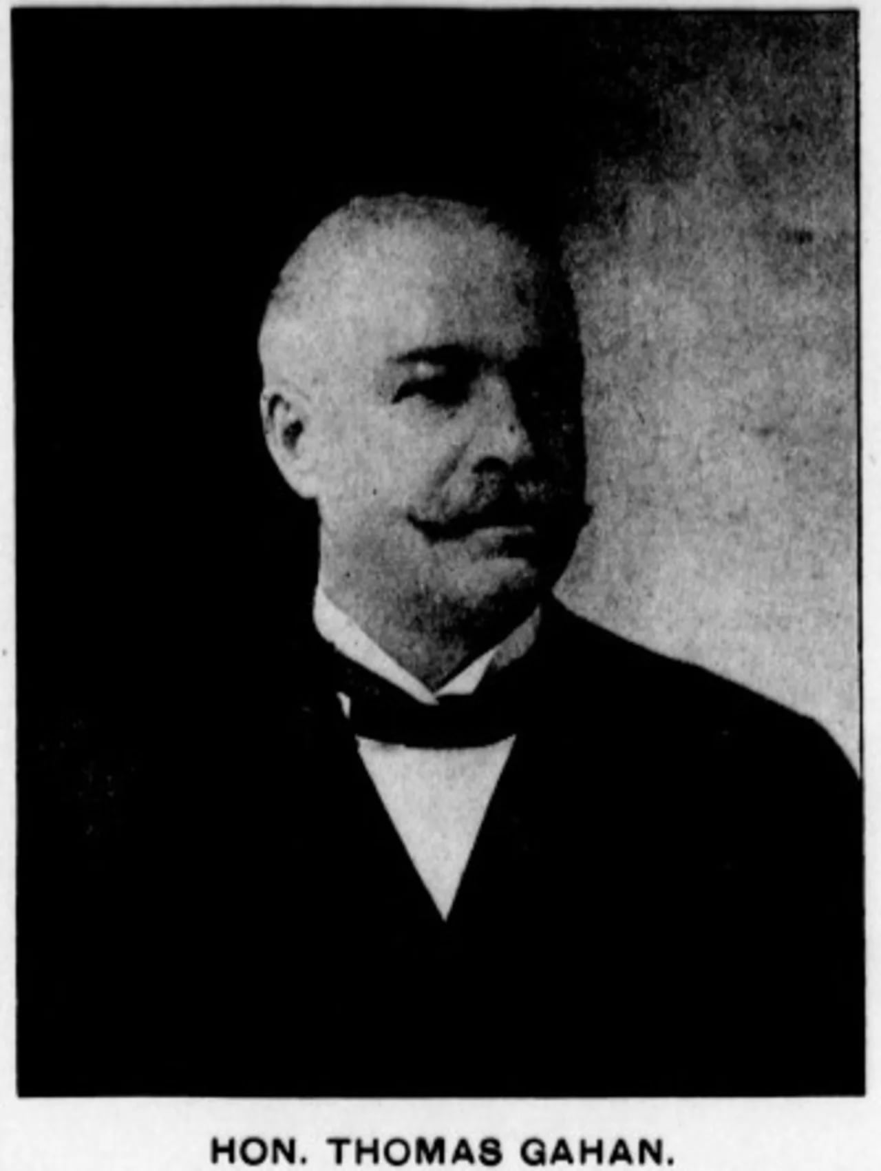 Porträt von Thomas Gahan (1847–1905) – Gedenkseite