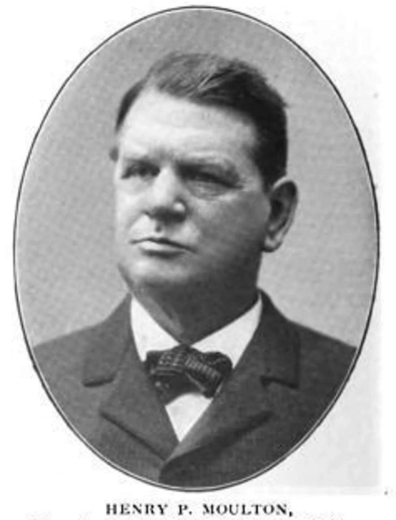 Porträt von Henry P. Moulton (1844–1905) – Gedenkseite