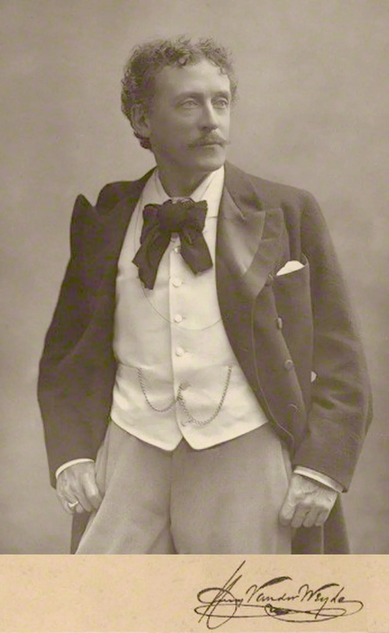 Porträt von Henry Van der Weyde (1838–1924) – Gedenkseite