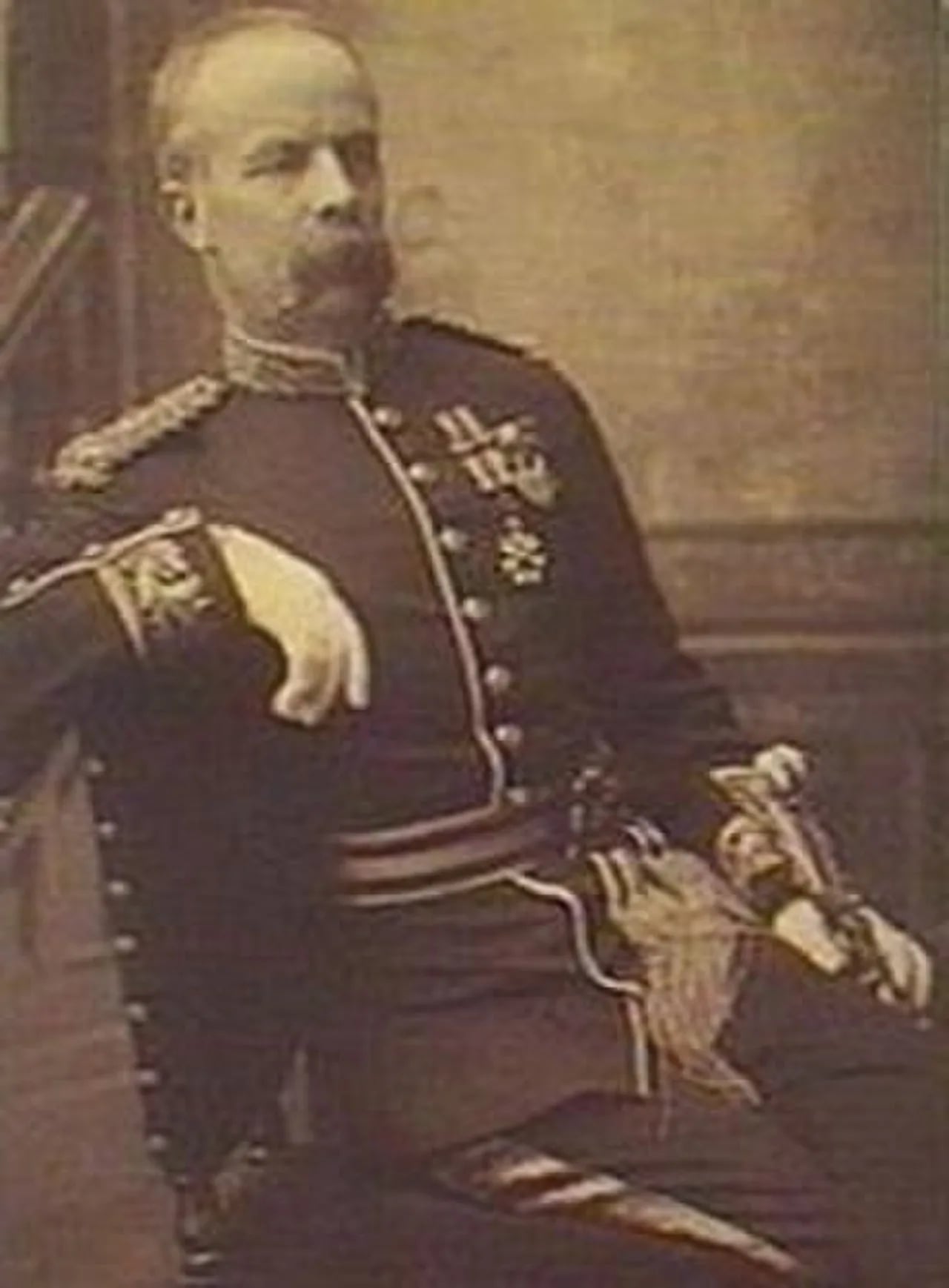 Portrait of Major Downes (1834–1923) – memorial page