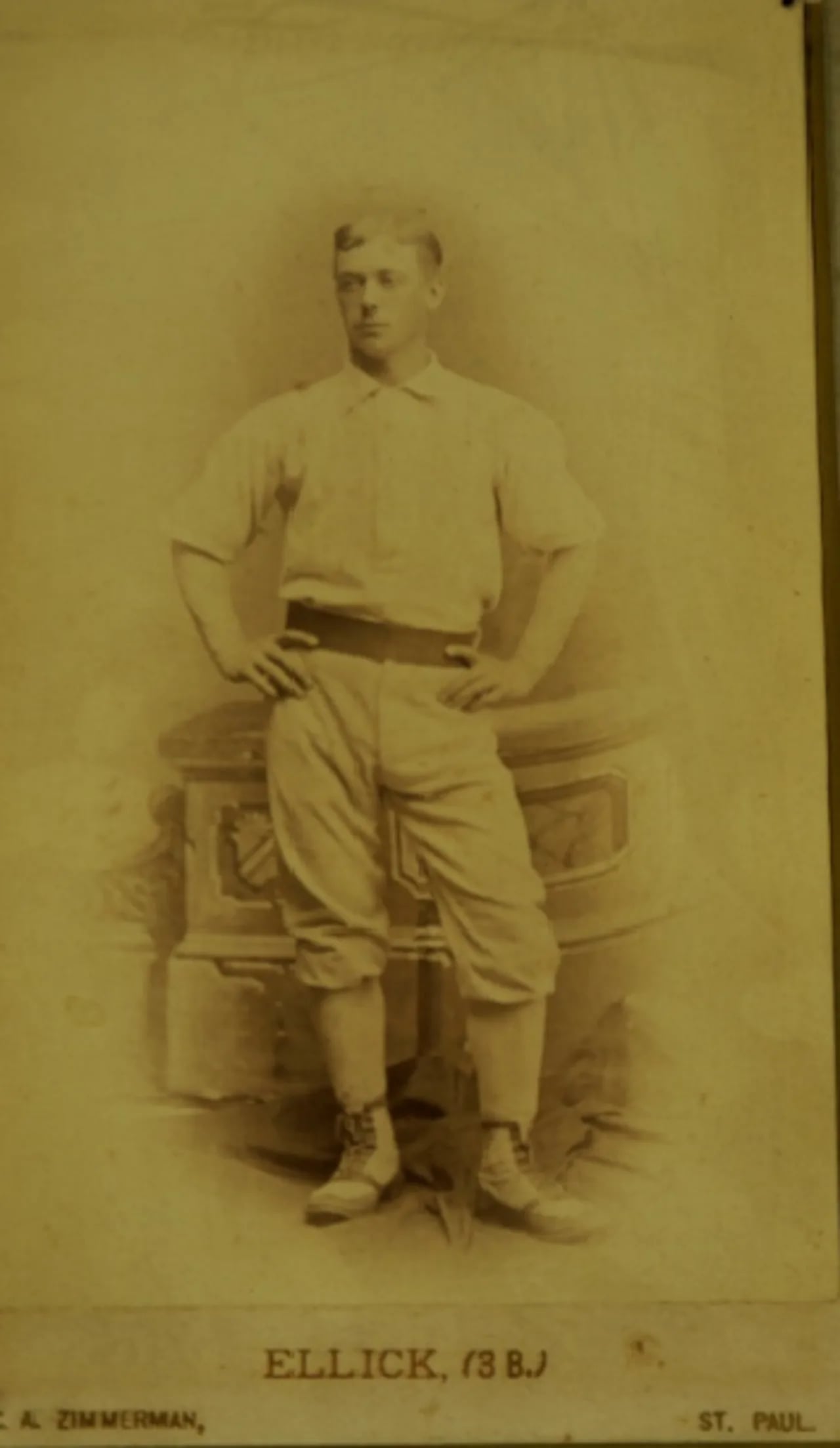 Porträt von Joe Ellick (1854–1923) – Gedenkseite