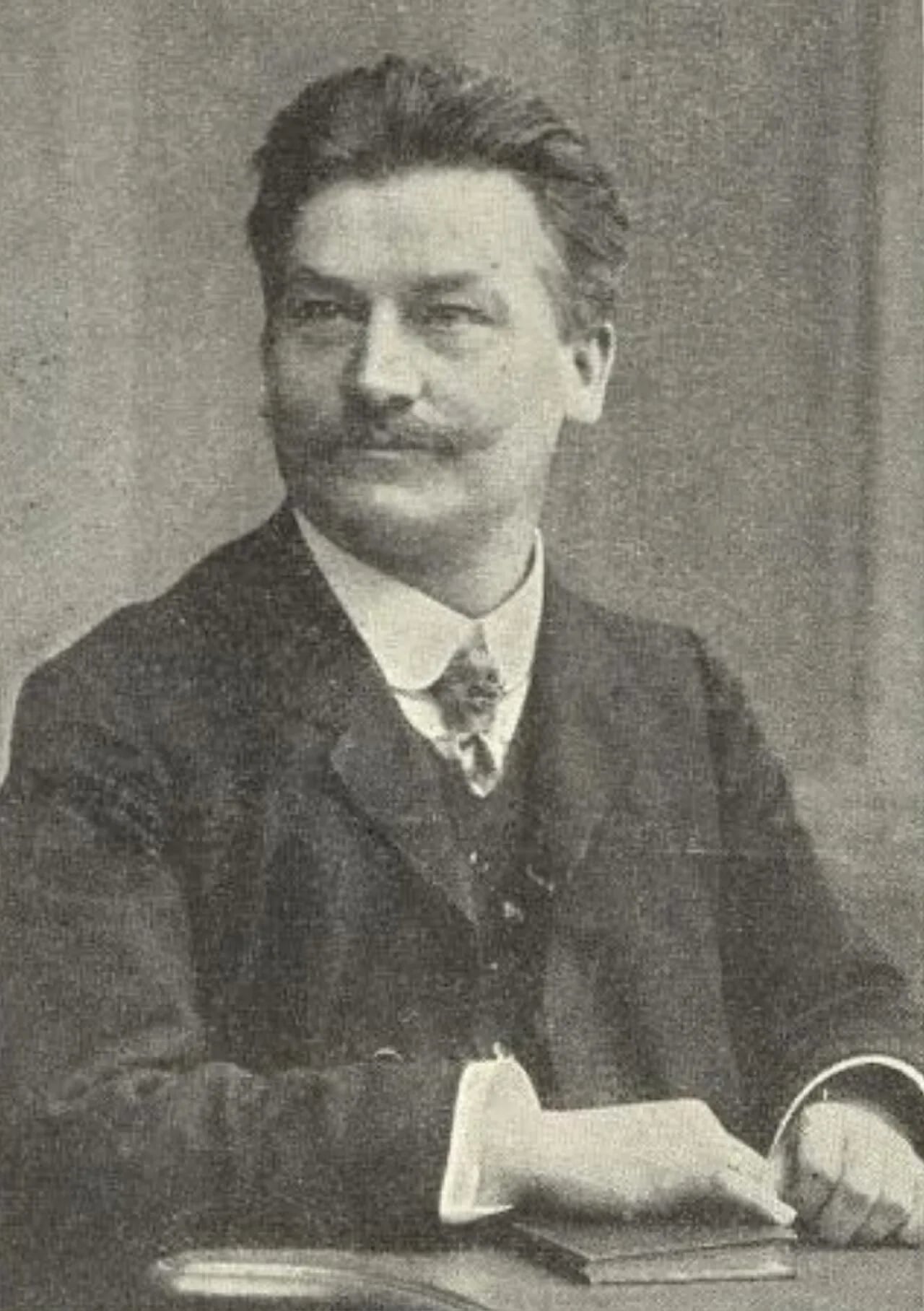 Porträt von Carl Heins (1859–1923) – Gedenkseite