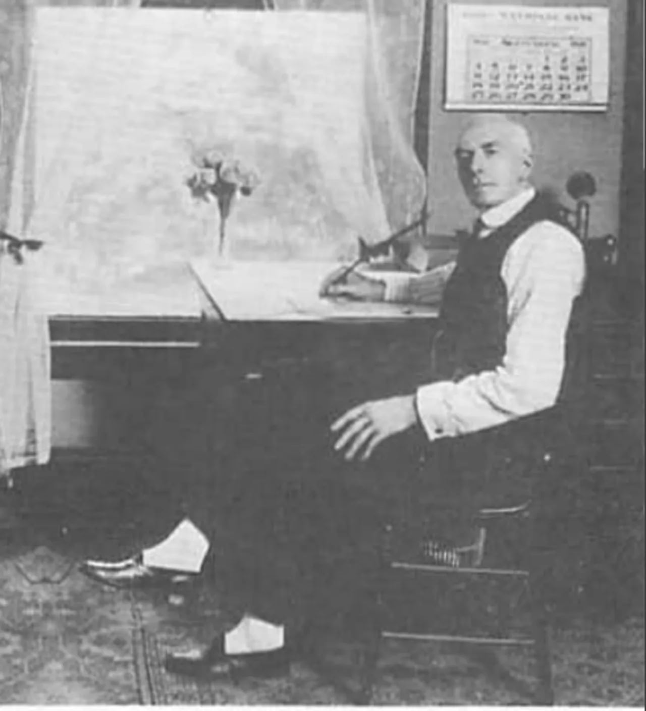 Porträt von Henry Olerich (1851–1927) – Gedenkseite