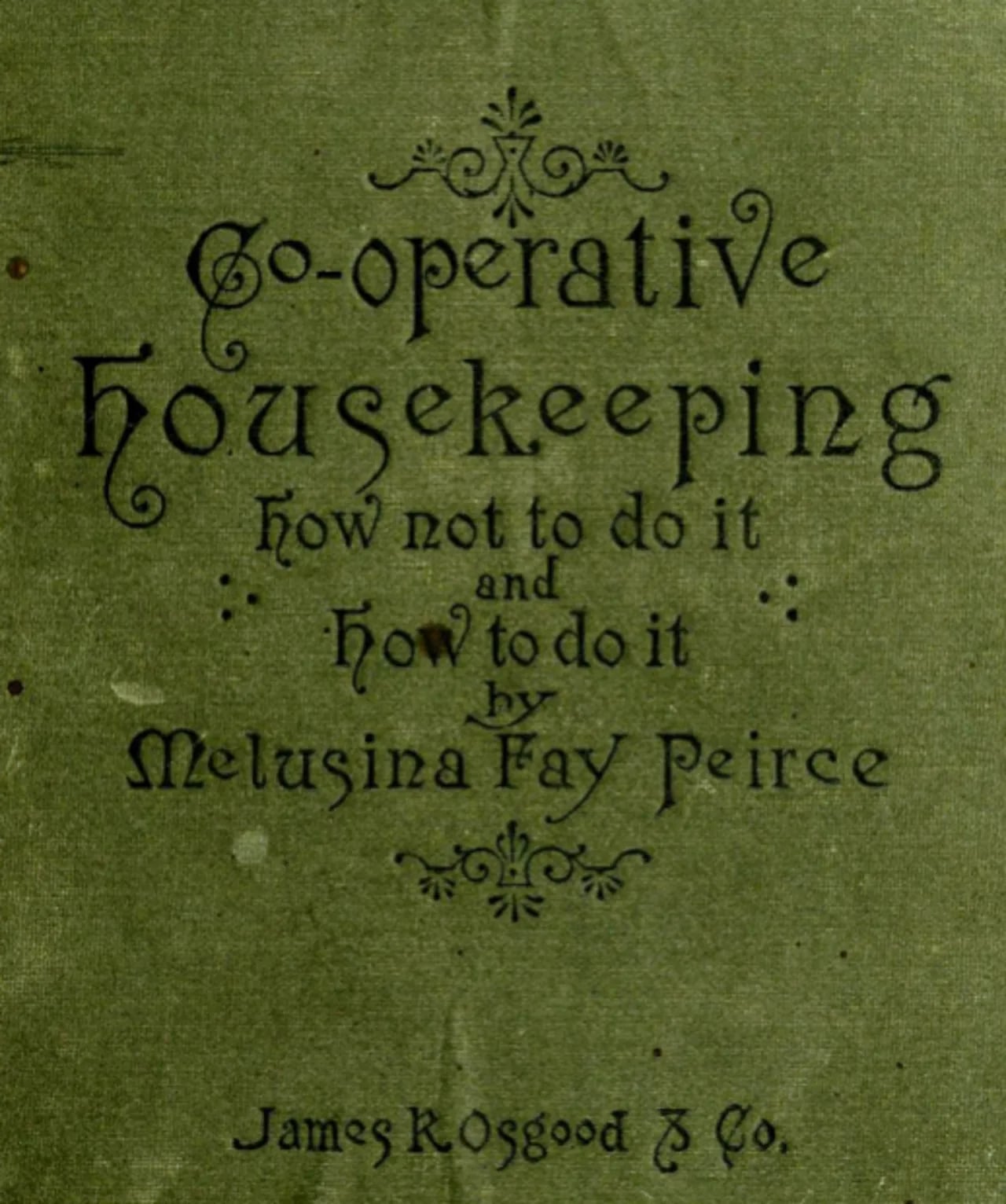 Porträt von Melusina Fay Peirce (1836–1923) – Gedenkseite