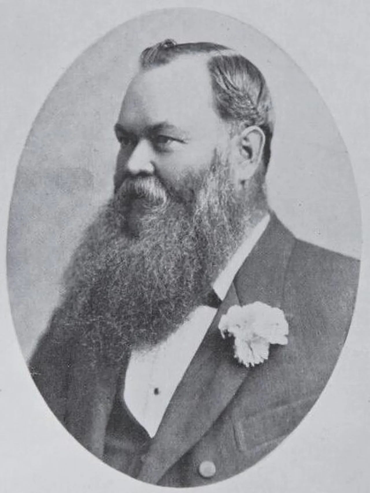 Portrait of William Rounsevell (1843–1923) – memorial page