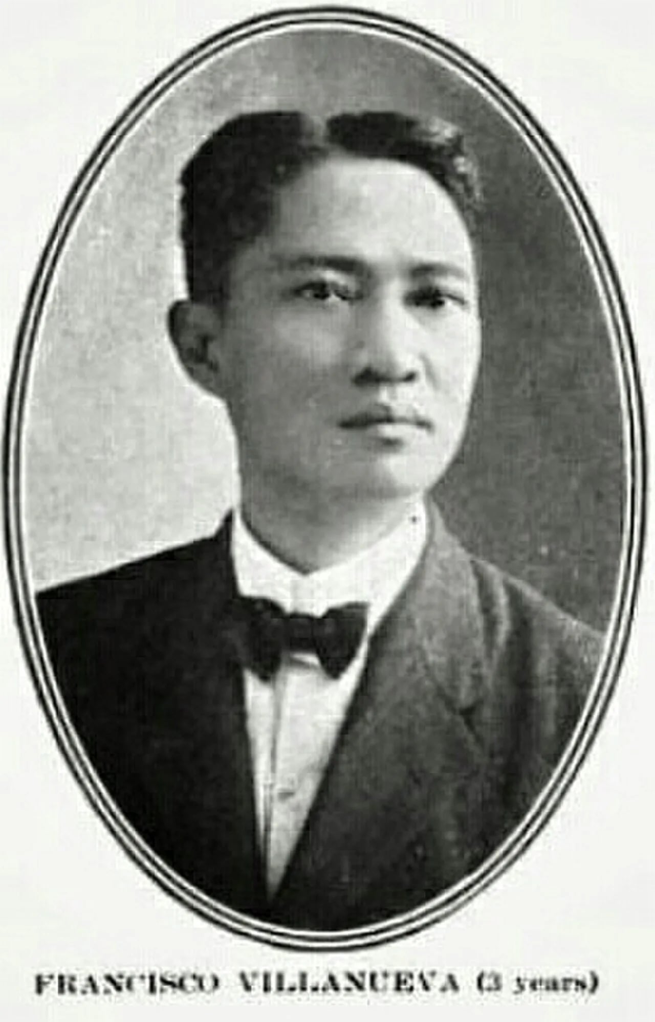Porträt von Francisco Villanueva (1867–1923) – Gedenkseite