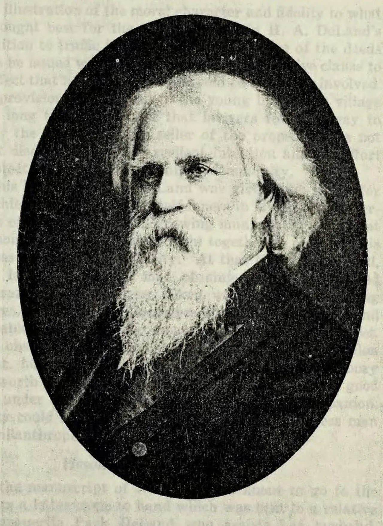 Portrait of Henry Addison DeLand (1834–1908) – memorial page
