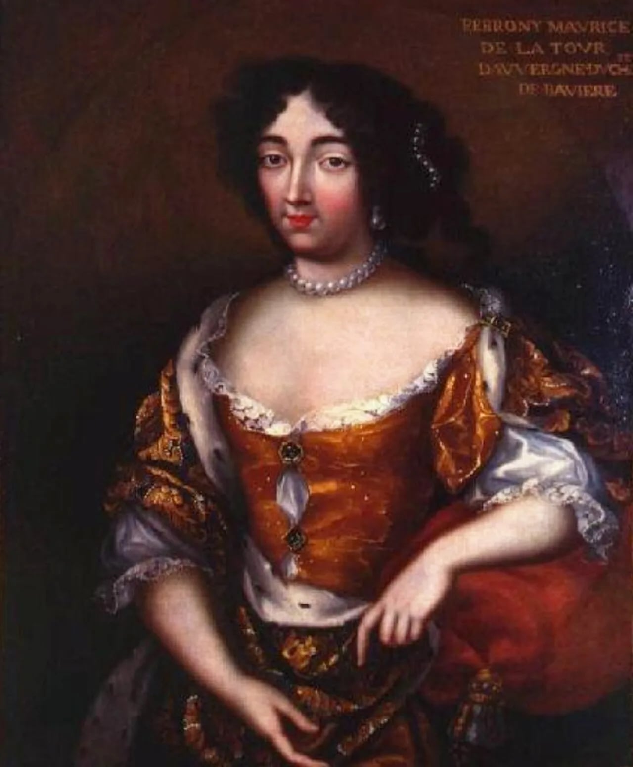 Portrait of Mauricette-Fébronie de La Tour d'Auvergne (1652–1706) – memorial page