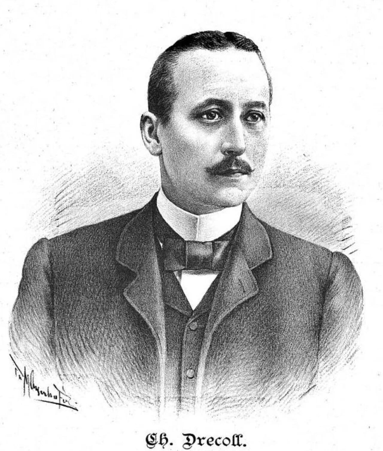 Porträt von Christoph Drecoll (1851–1939) – Gedenkseite