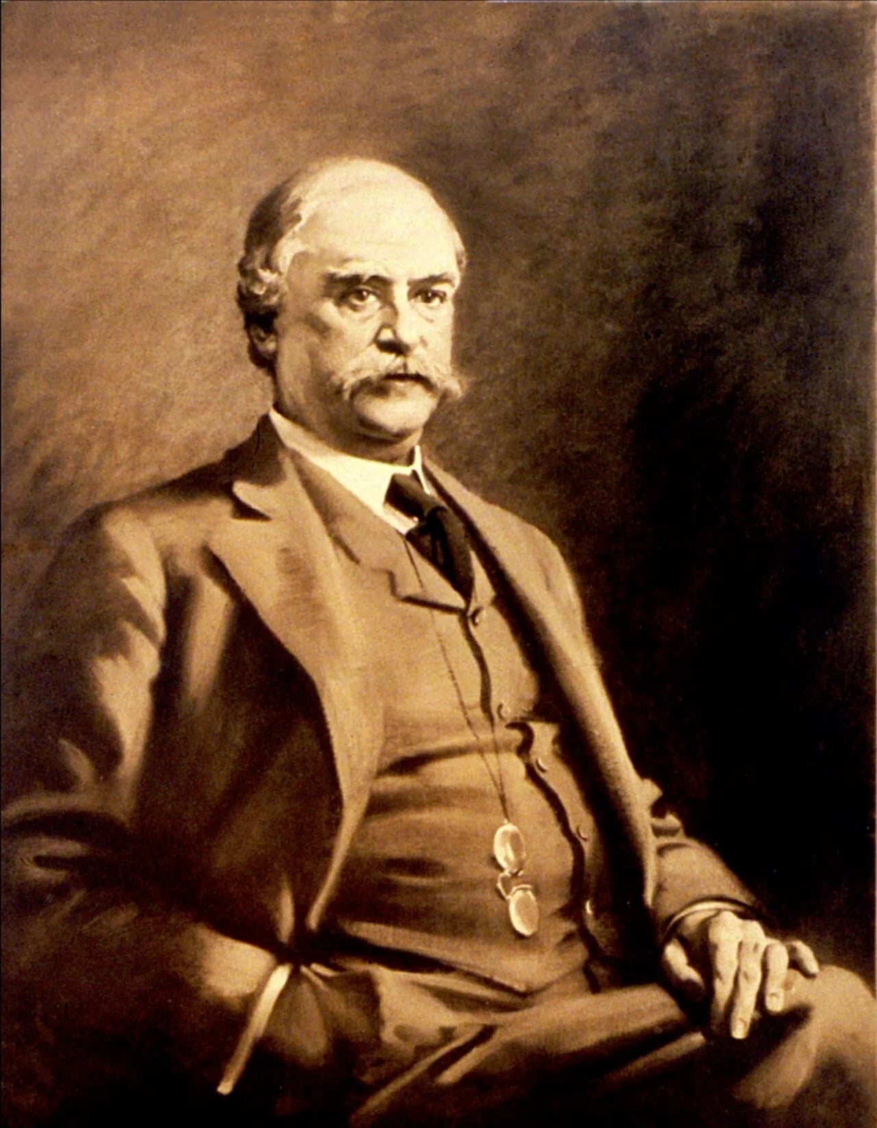 Portrait of Robert Wood Johnson I (1845–1910) – memorial page