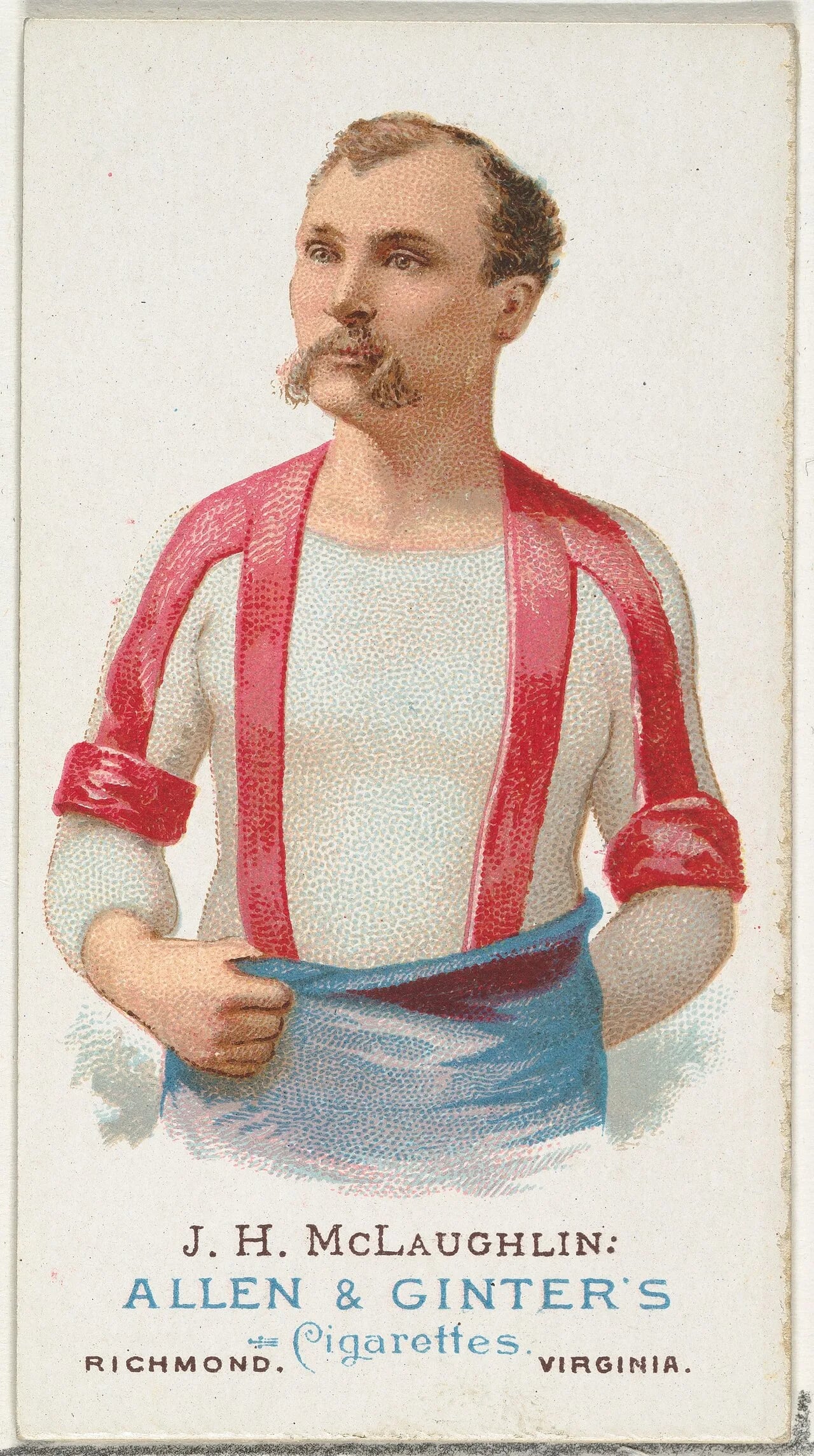 Porträt von Colonel James McLaughlin (1844–1905) – Gedenkseite