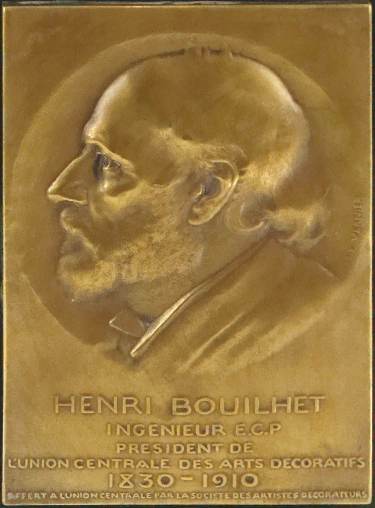 Portrait of Henri Bouilhet (1830–1910) – memorial page