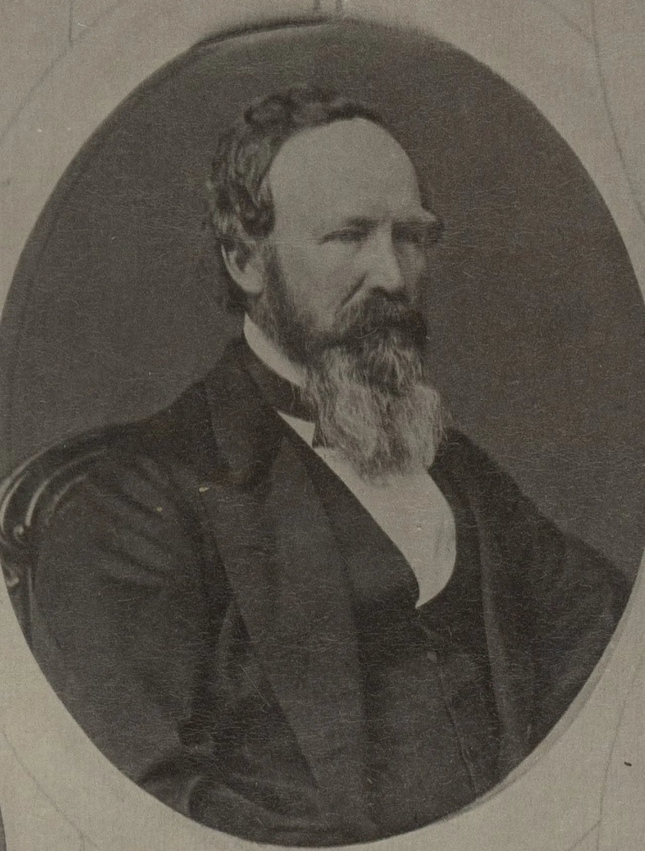 Portrait of John Carr (1819–1913) – memorial page