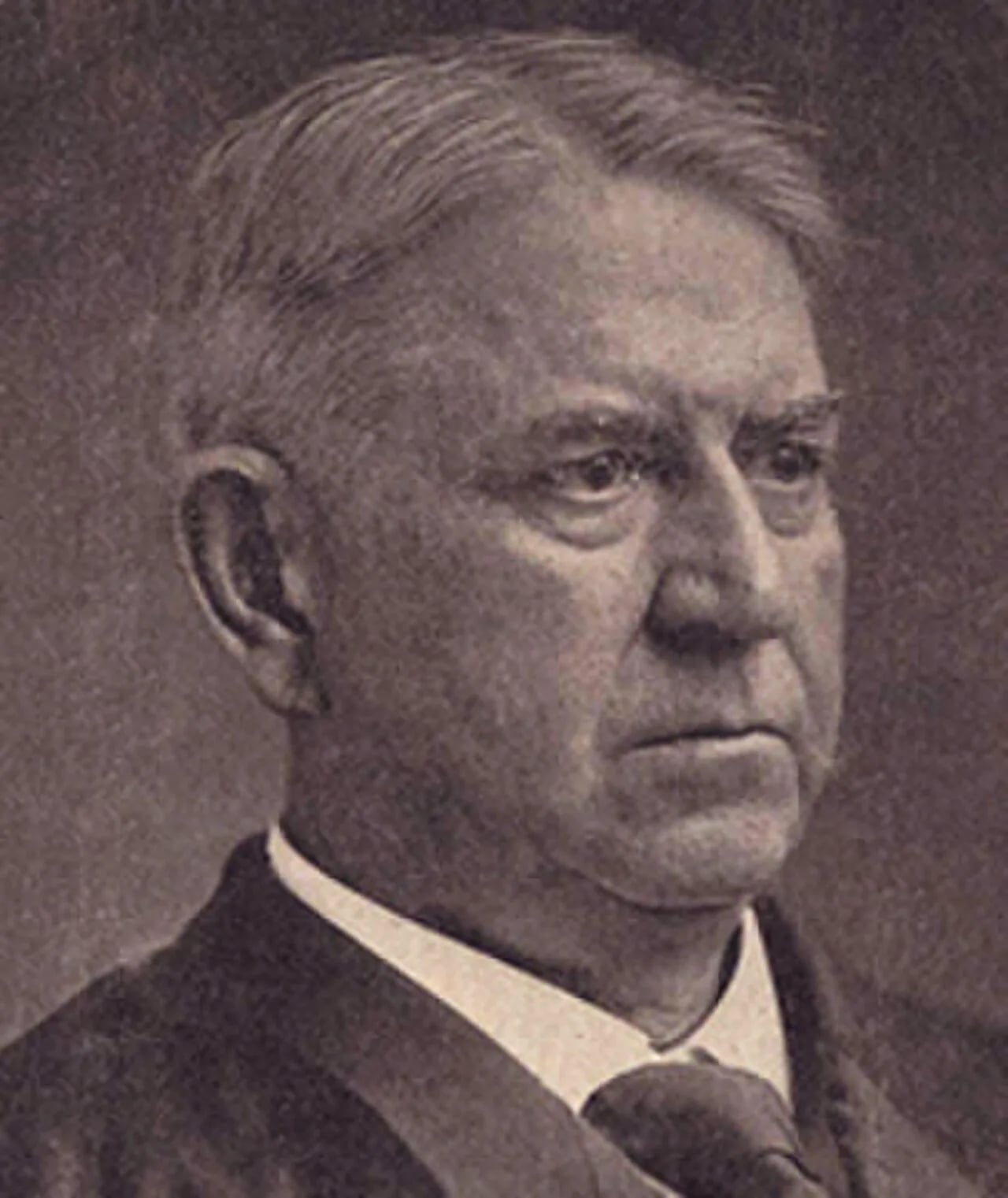 Porträt von W. U. Hensel (1851–1915) – Gedenkseite