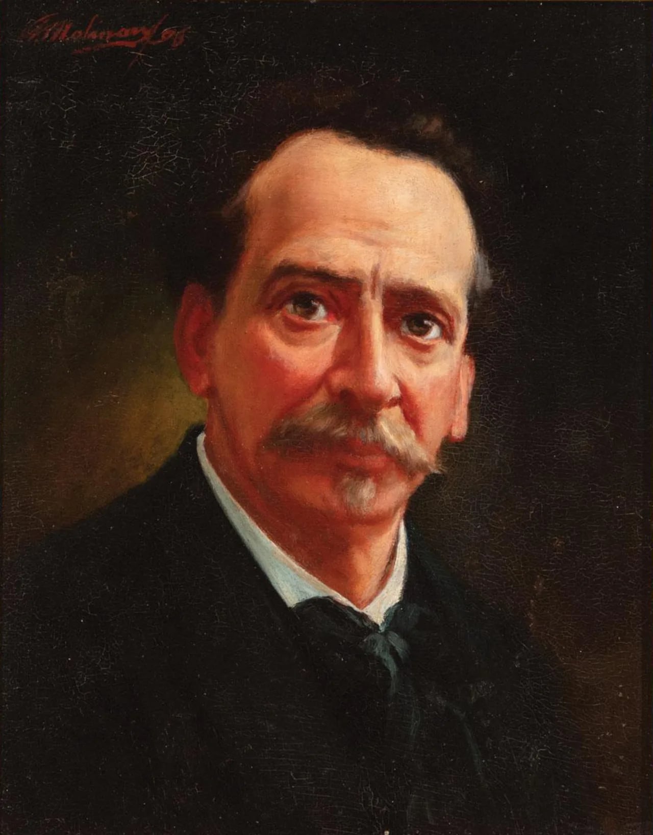Porträt von Andres Molinary (1847–1915) – Gedenkseite