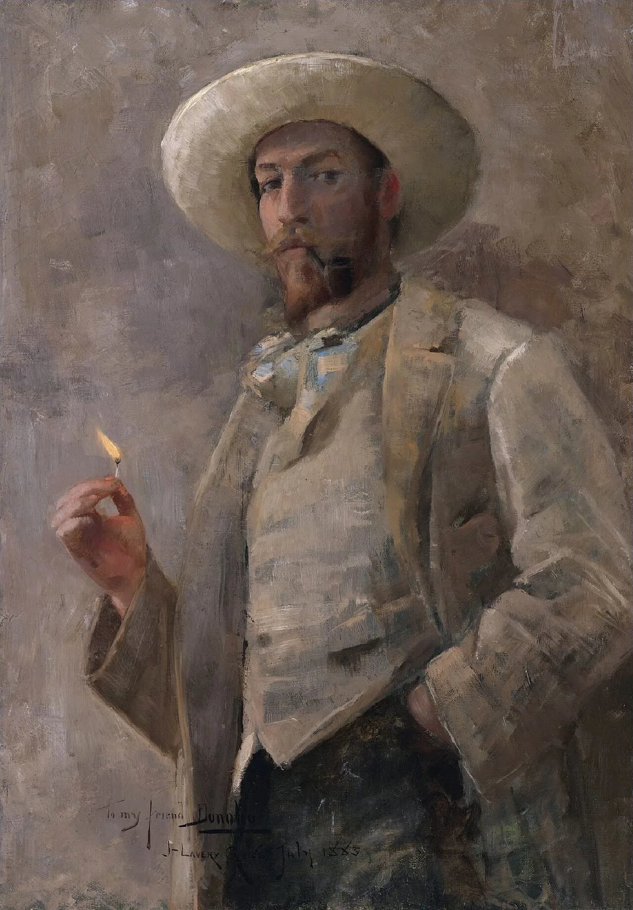 Porträt von Gaines Ruger Donoho (1857–1916) – Gedenkseite
