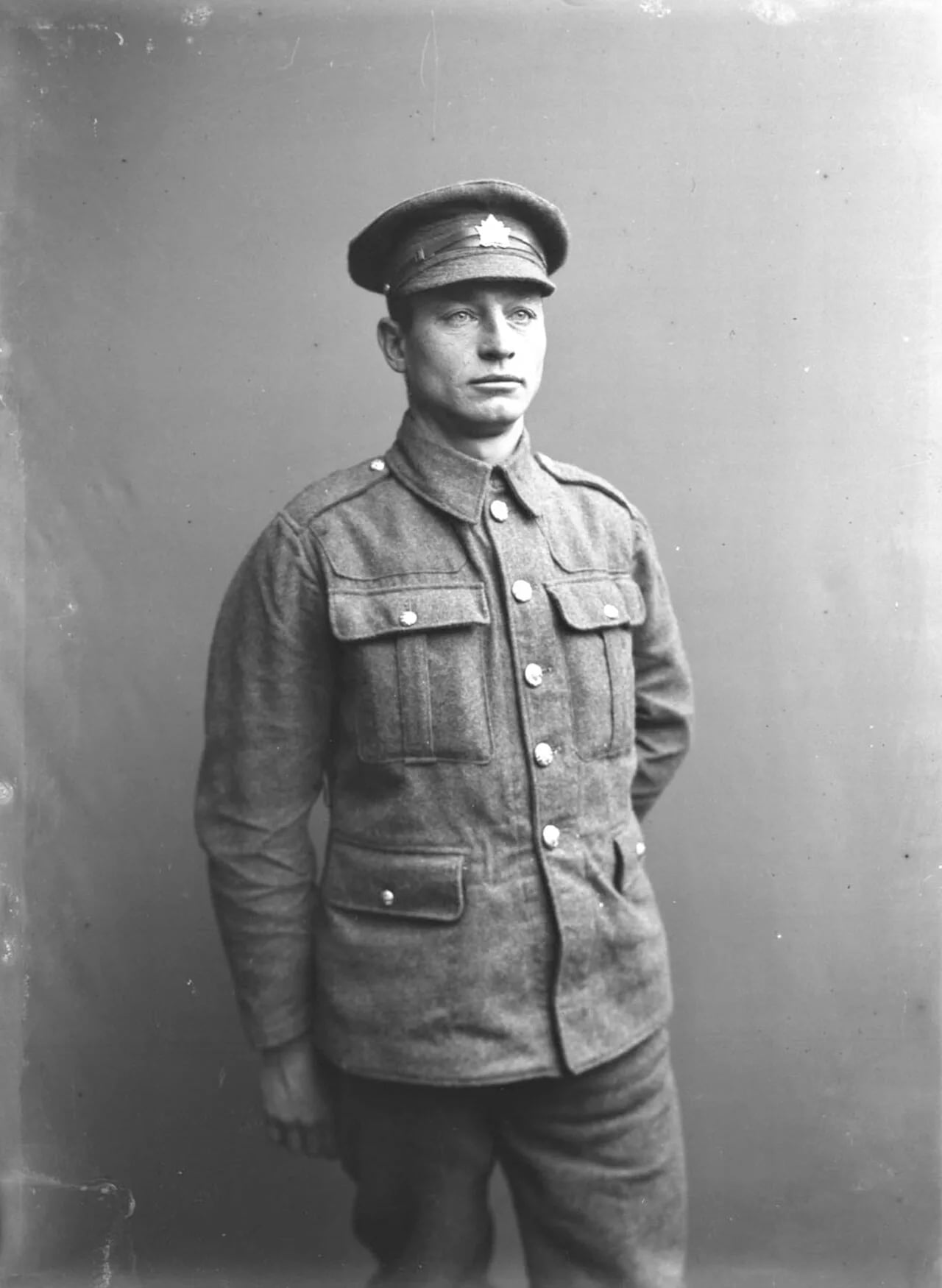 Porträt von Harry W. Brown (1898–1917) – Gedenkseite