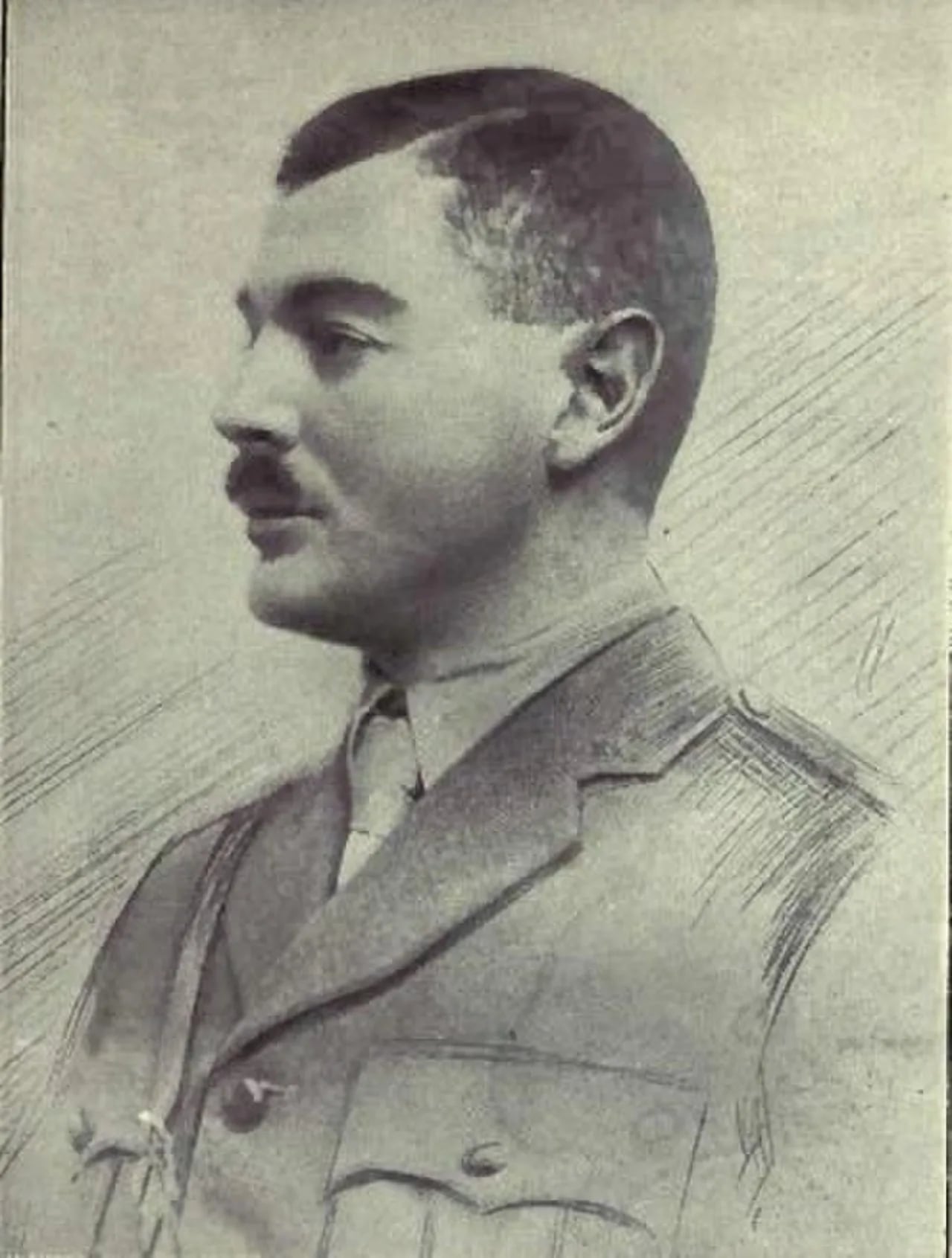 Porträt von Robert Grierson Combe (1880–1917) – Gedenkseite