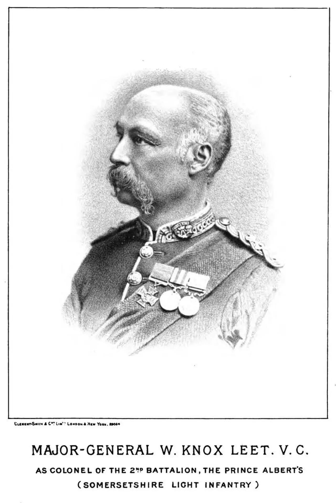 Portrait of William Leet (1833–1898) – memorial page