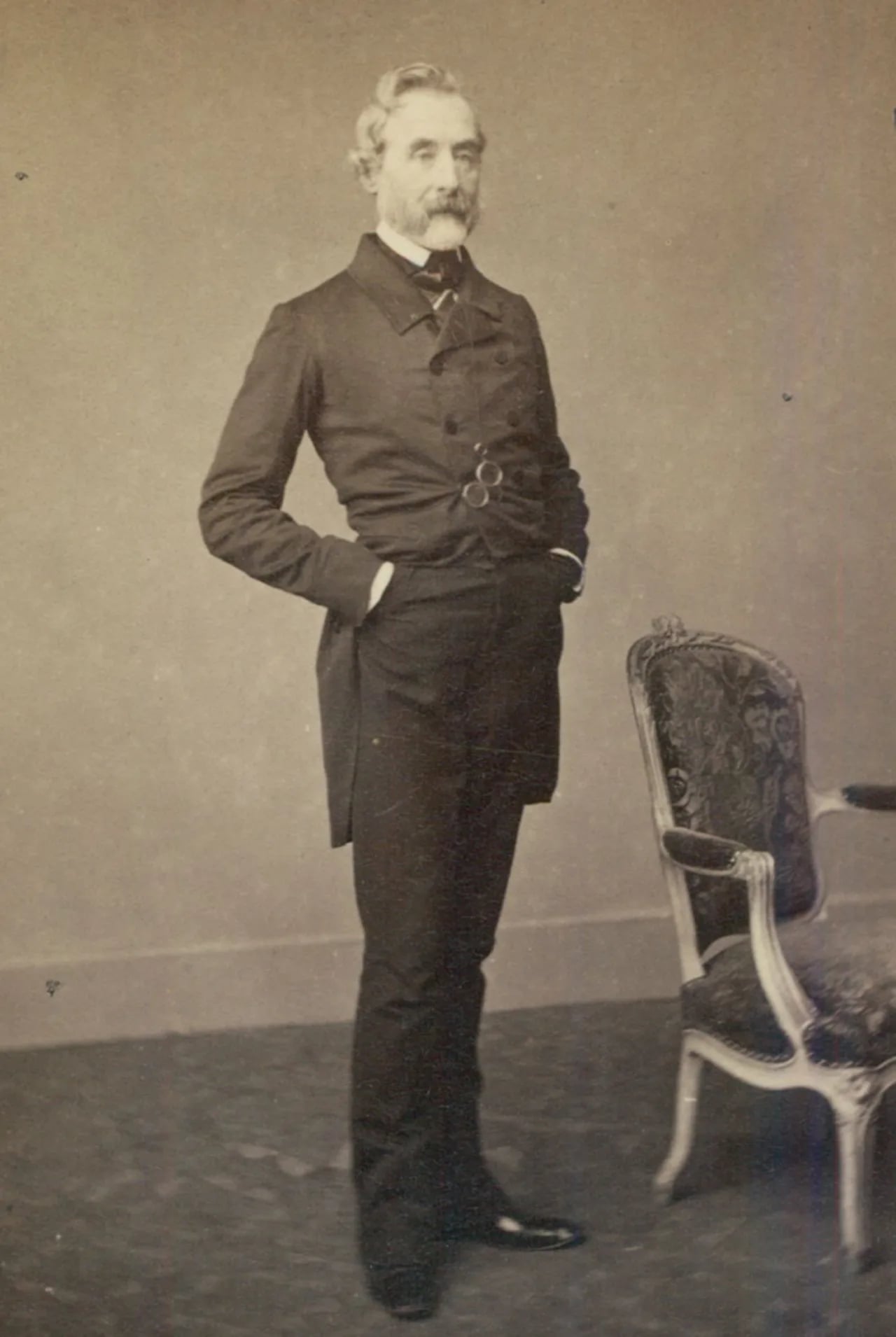Porträt von Henri Roger Gougenot des Mousseaux (1805–1876) – Gedenkseite
