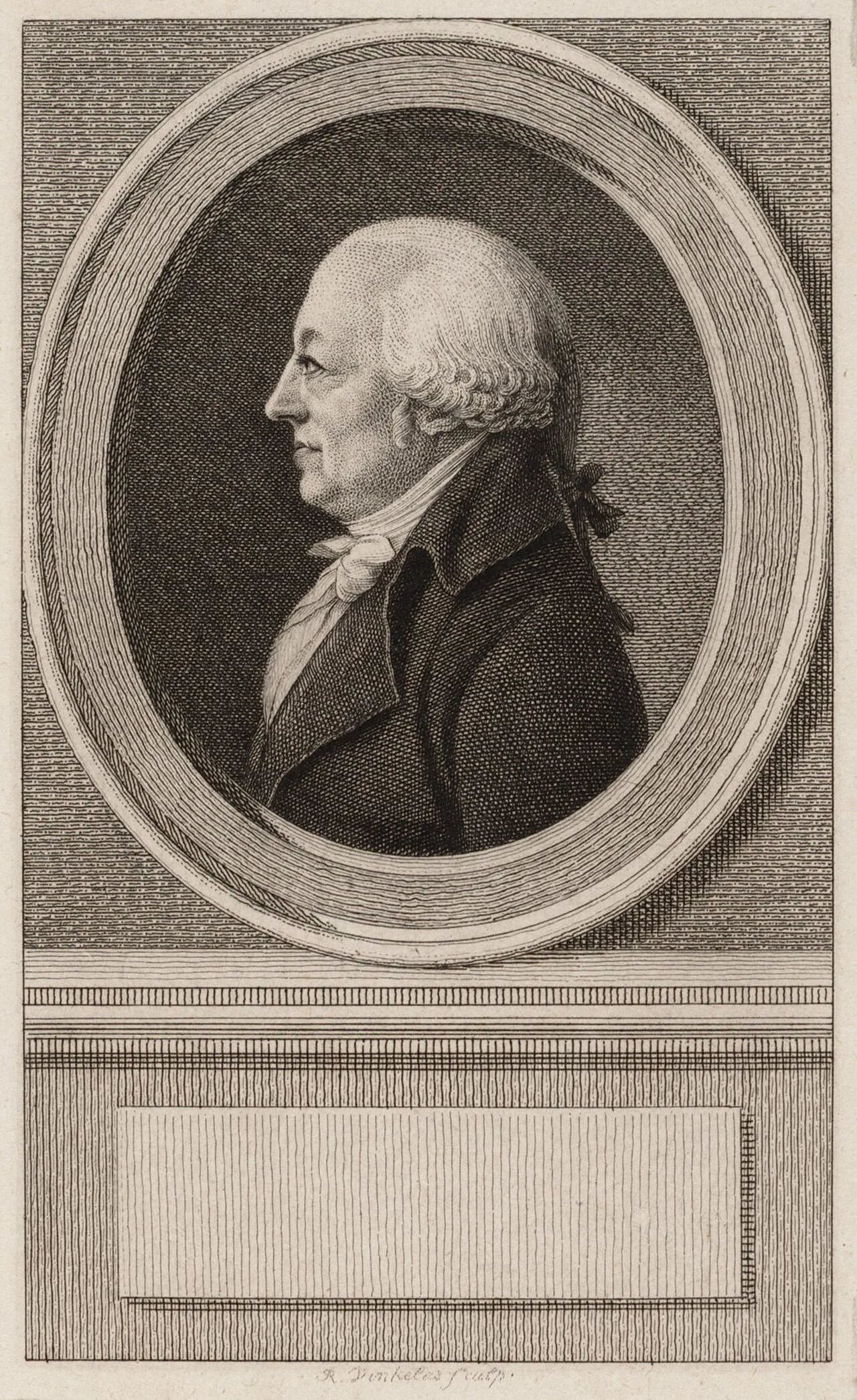 Porträt von Henricus Aeneae (1743–1810) – Gedenkseite