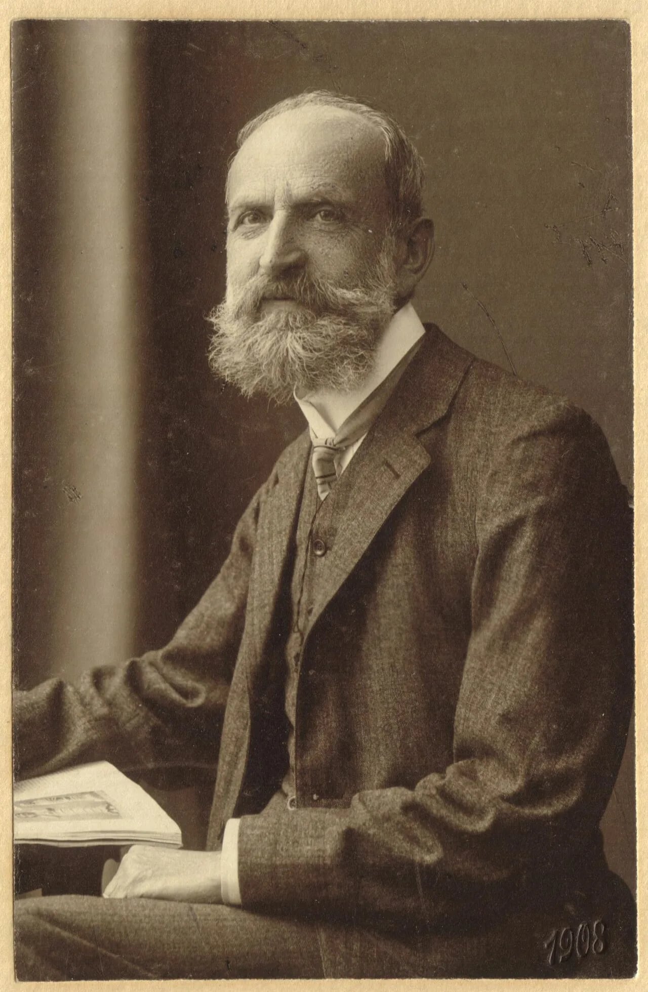 Porträt von Carl Georg Weitzel (1843–1927) – Gedenkseite