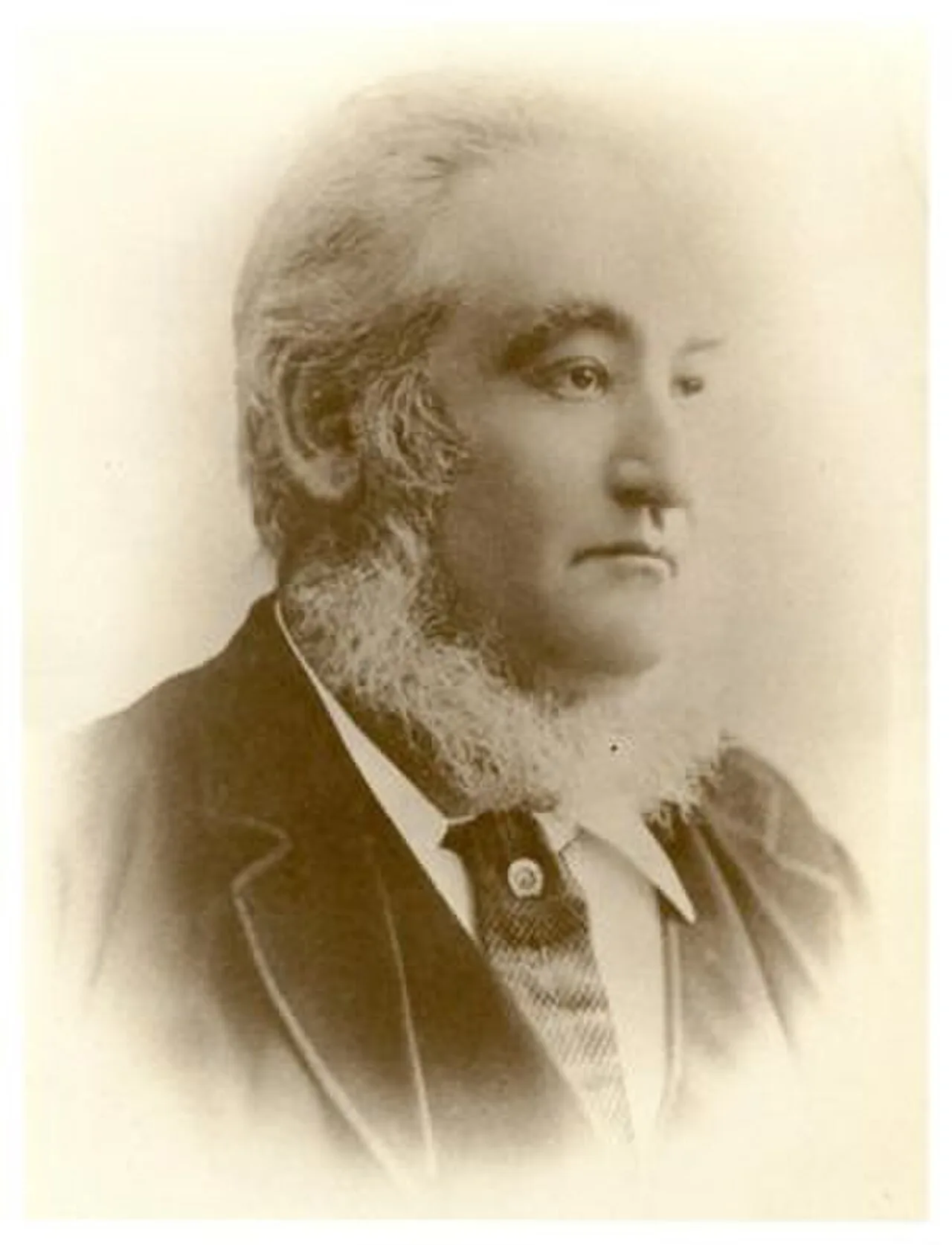 Porträt von Walter Adams (1830–1892) – Gedenkseite