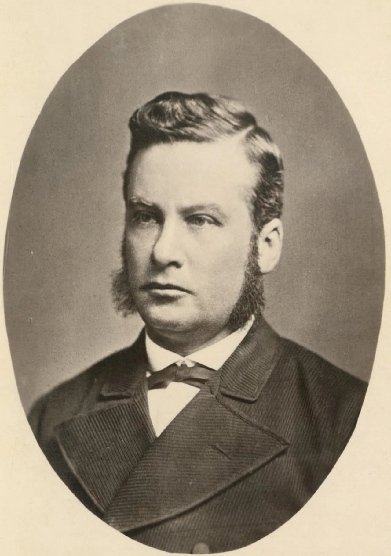 Portrait of Charles Mann (1838–1889) – memorial page