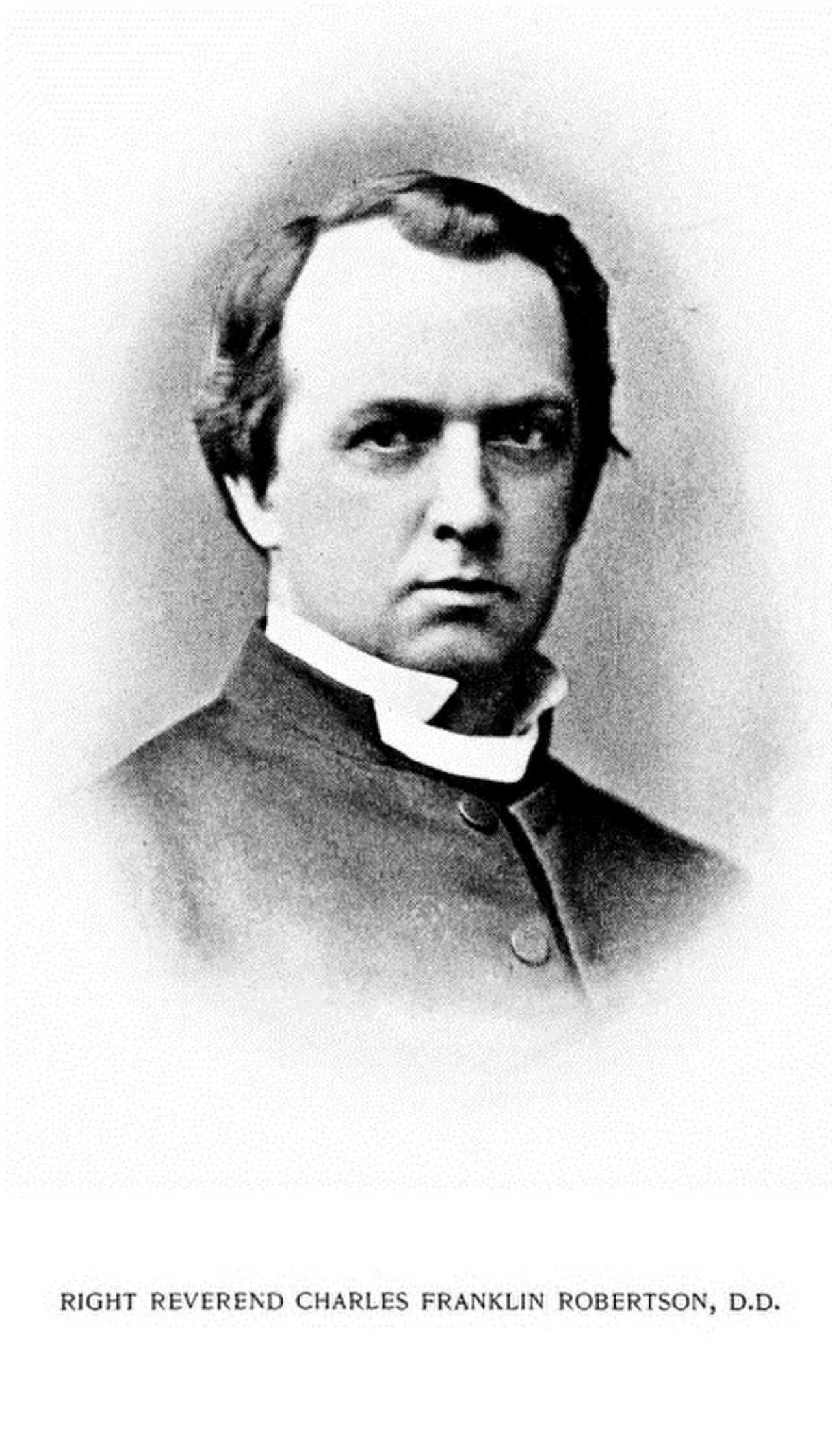 Portrait of Charles Franklin Robertson (1835–1886) – memorial page