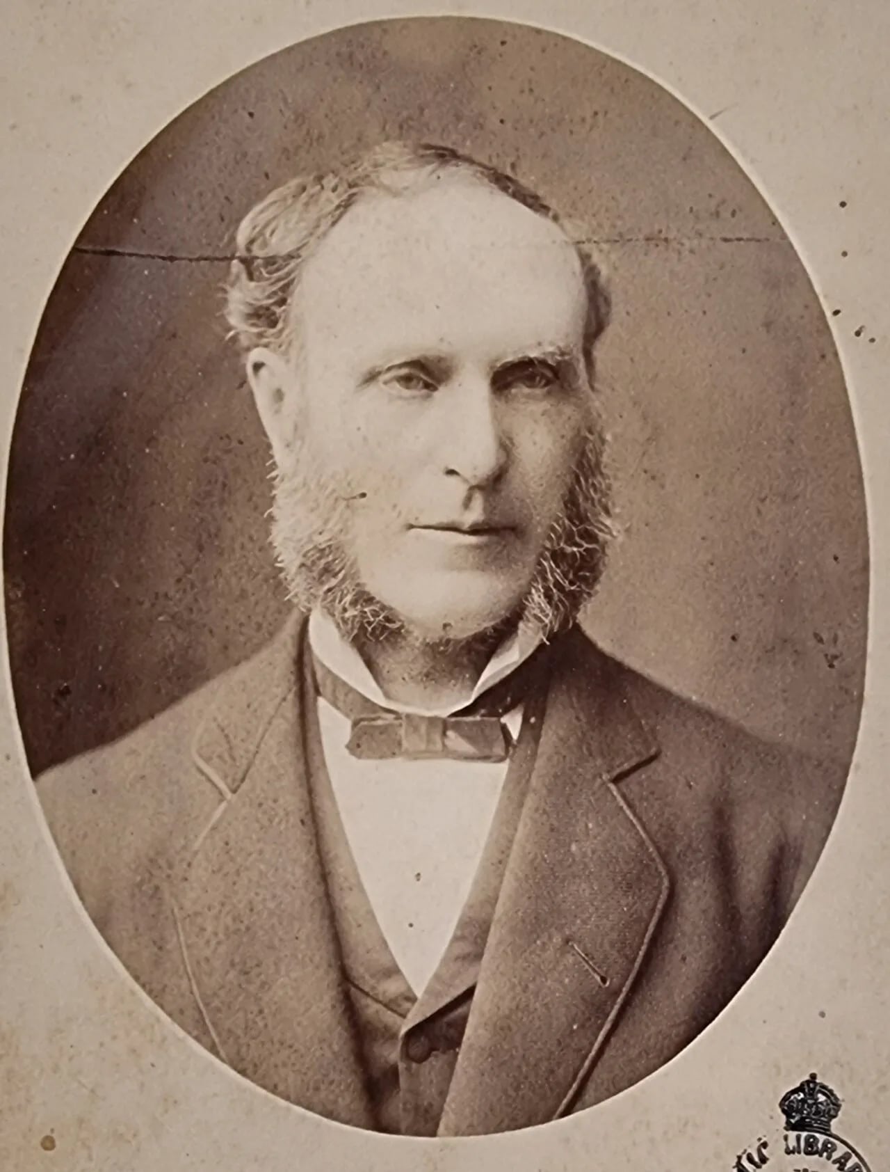 Portrait of John Smith (1821–1885) – memorial page