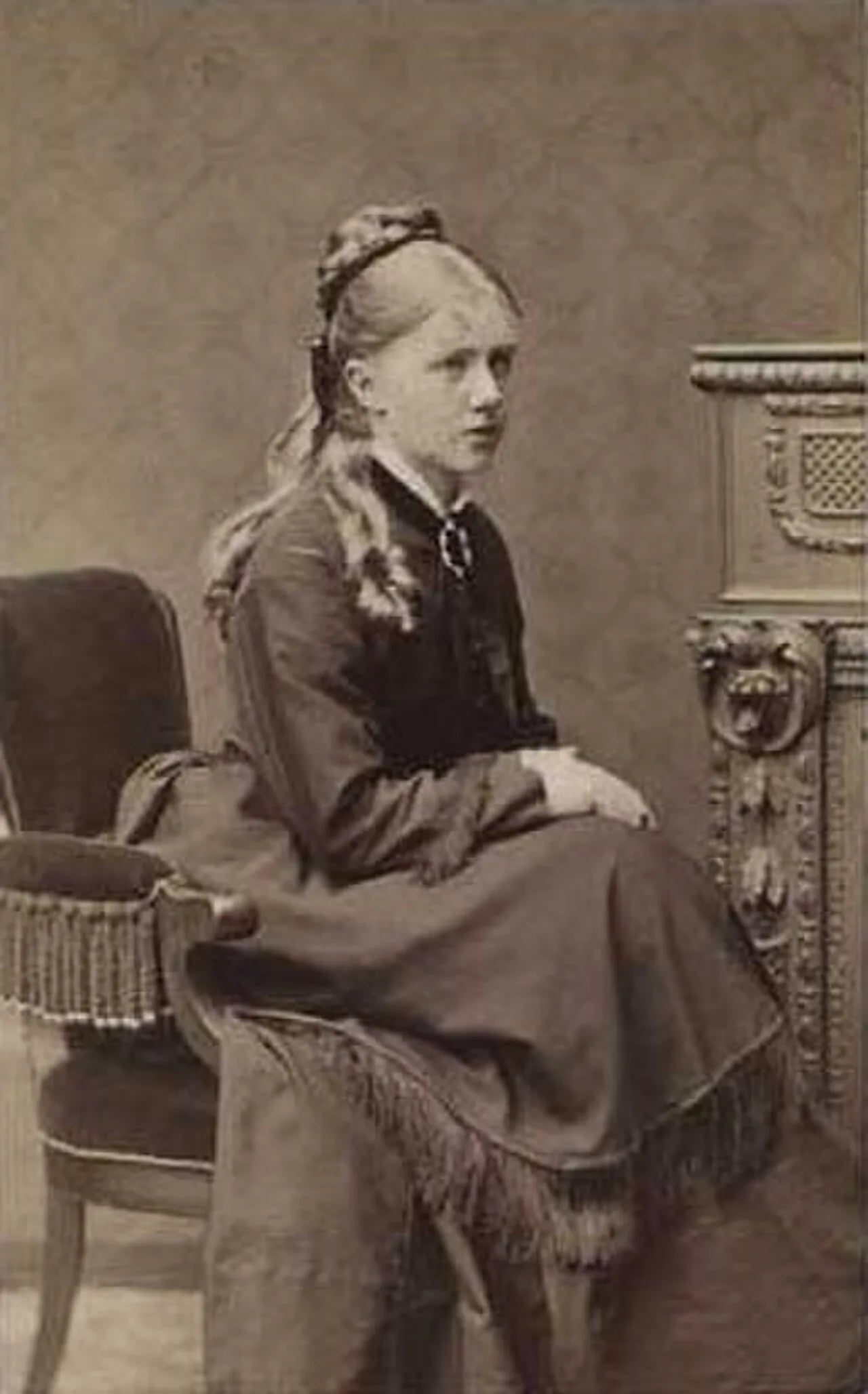 Porträt von Augusta Læssøe (1851–1926) – Gedenkseite