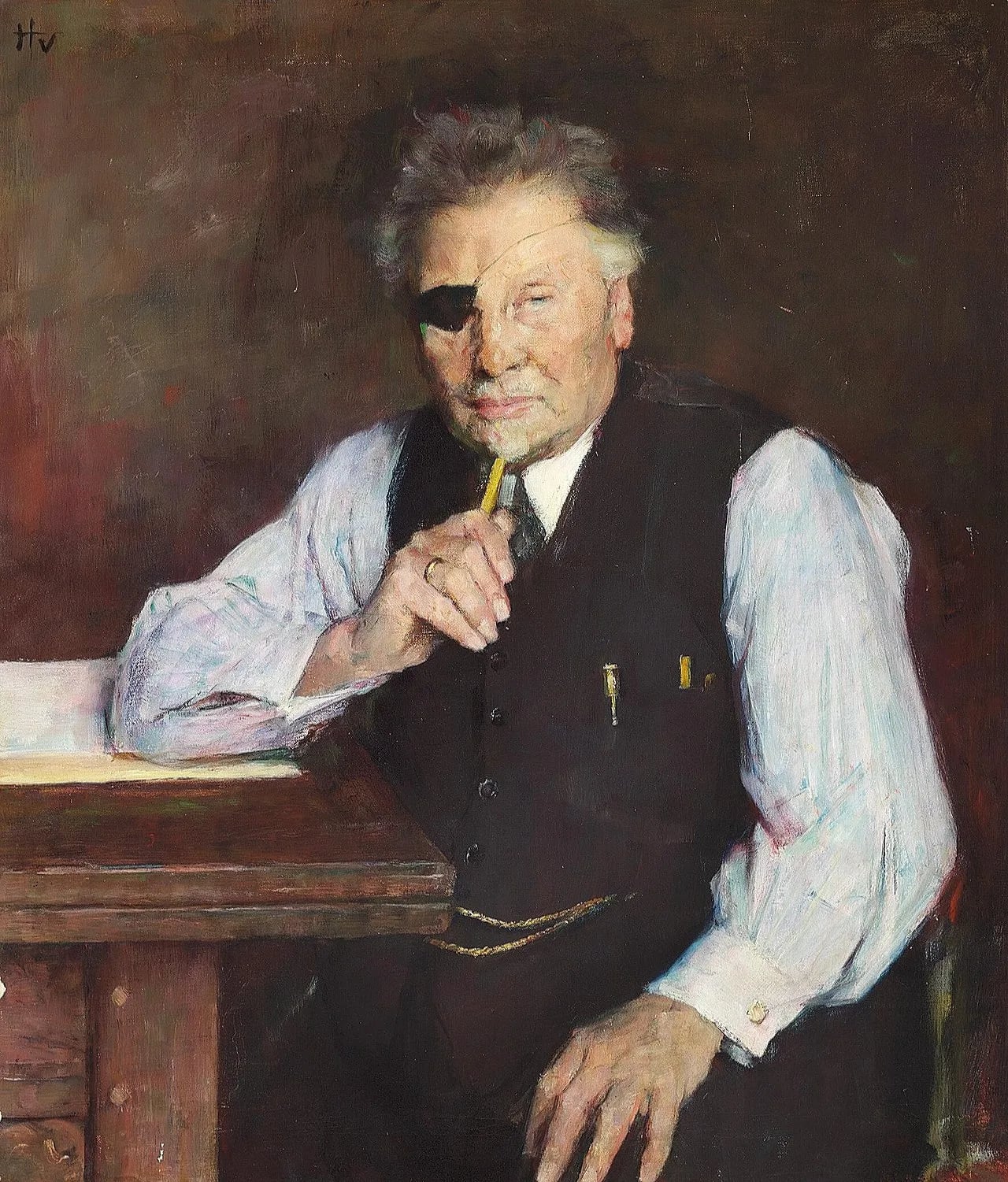 Portrait of Christian Lerche (1868–1957) – memorial page