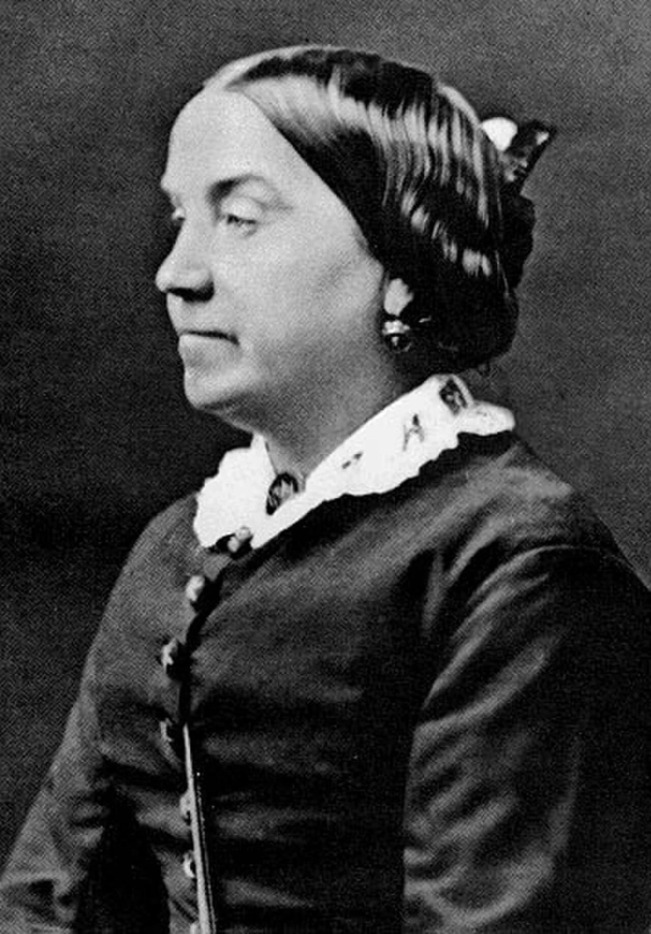 Porträt von Lizzie Burns (1827–1878) – Gedenkseite