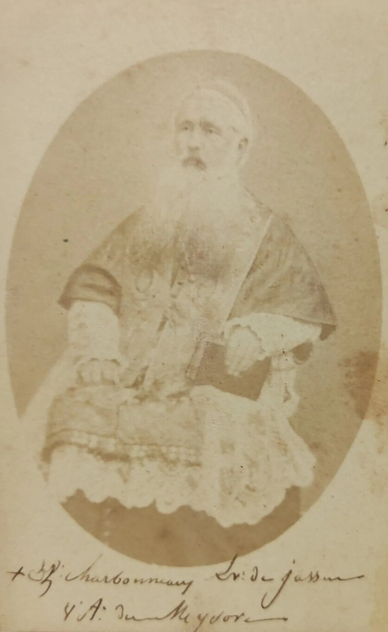 Portrait of Étienne-Louis Charbonnaux (1806–1873) – memorial page