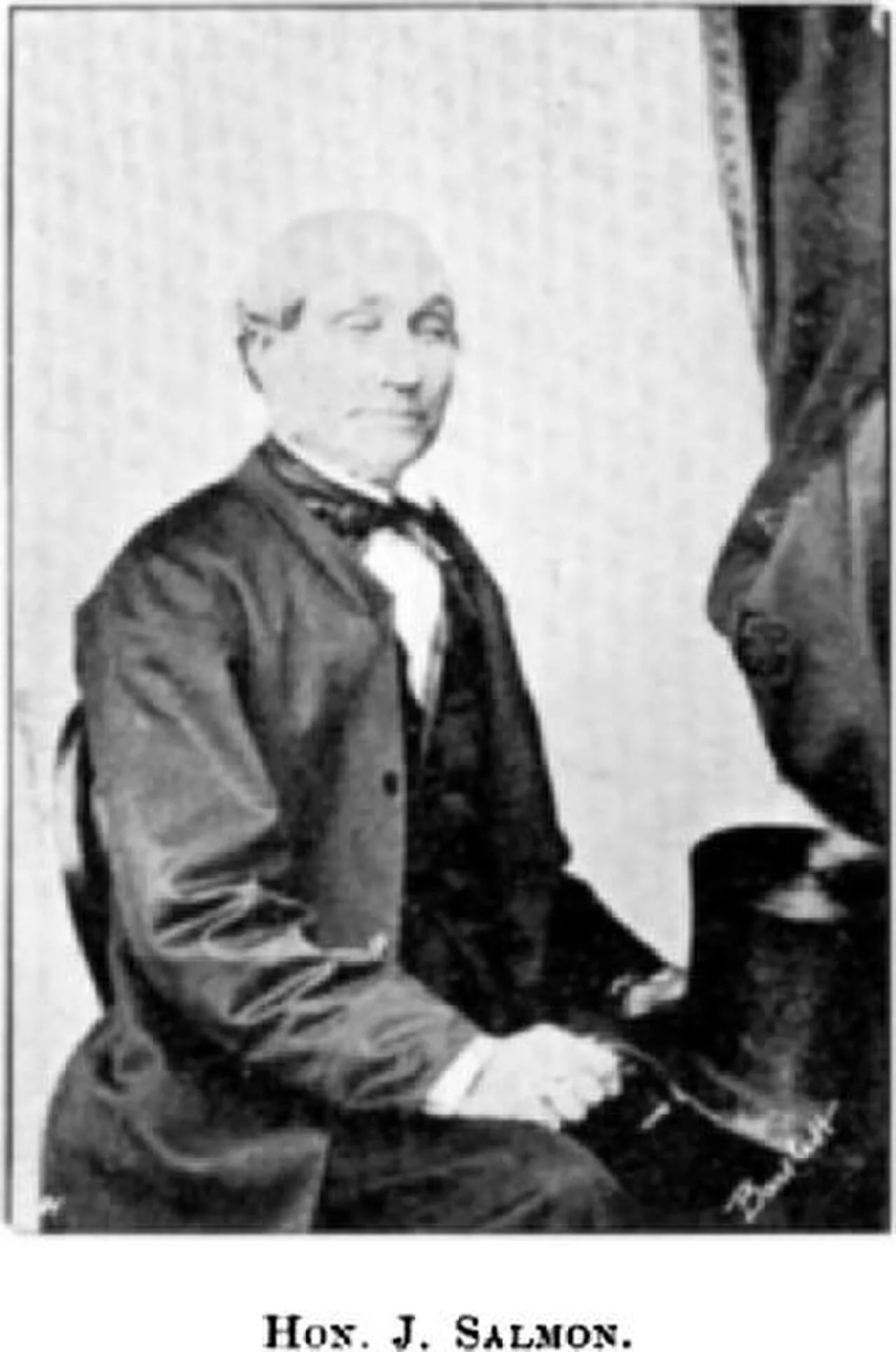 Porträt von John Salmon (1808–1873) – Gedenkseite