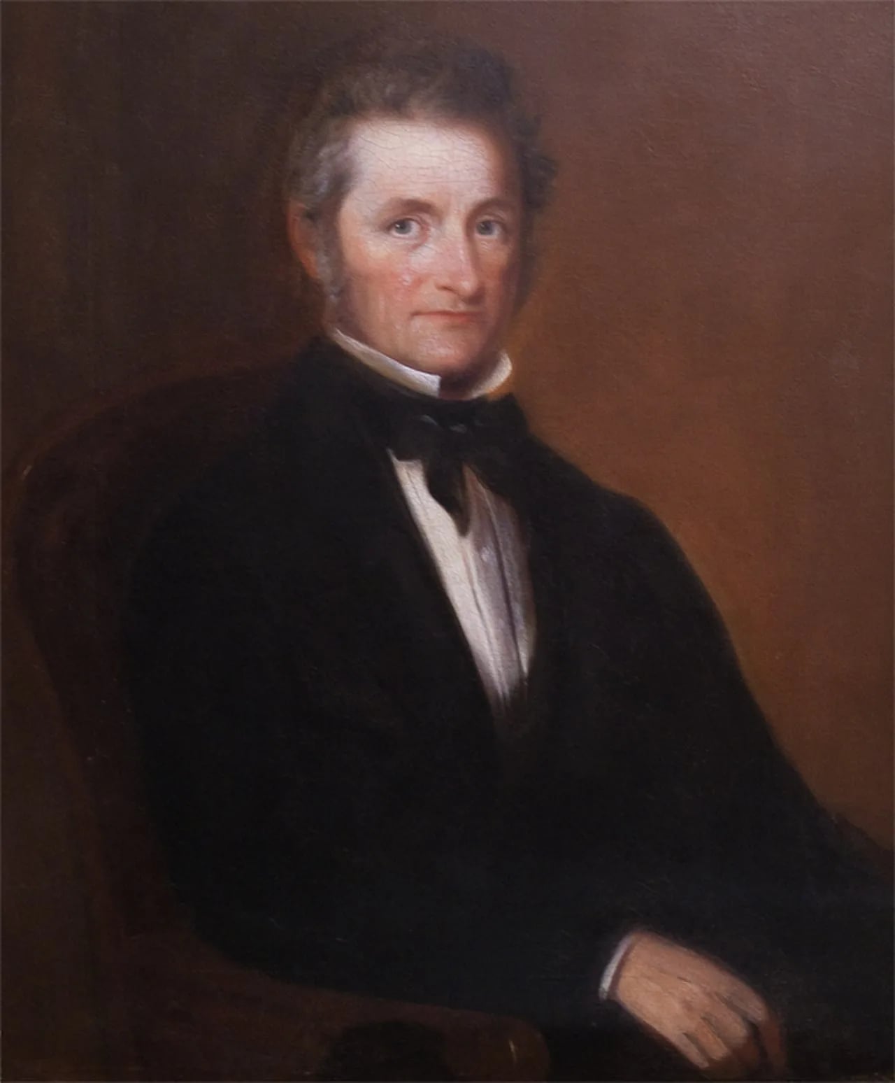 Portrait of Hiram Capron (1796–1872) – memorial page