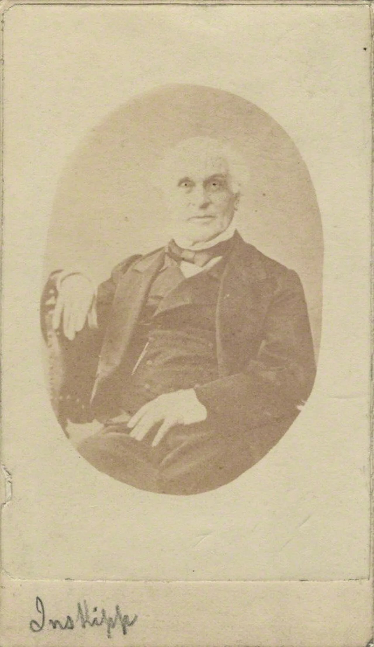 Portrait of James Inskipp (1790–1868) – memorial page