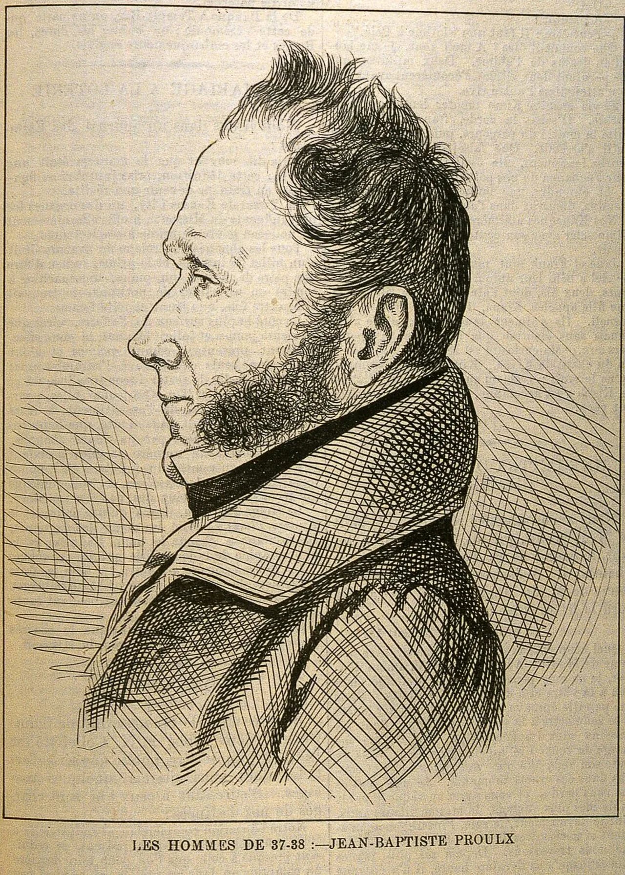 Portrait of Jean-Baptiste Proulx (1793–1856) – memorial page