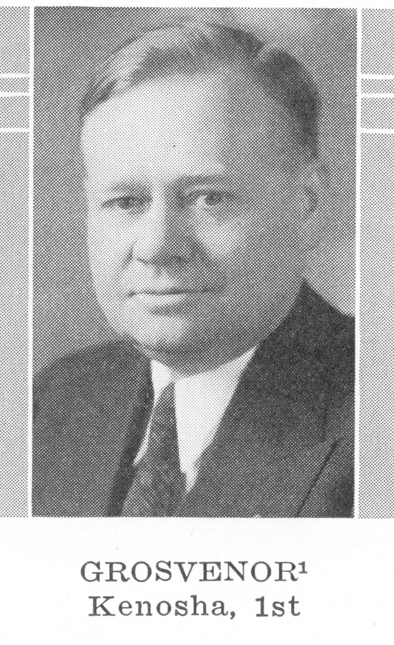 Portrait of Alfred C. Grosvenor (1888–1953) – memorial page